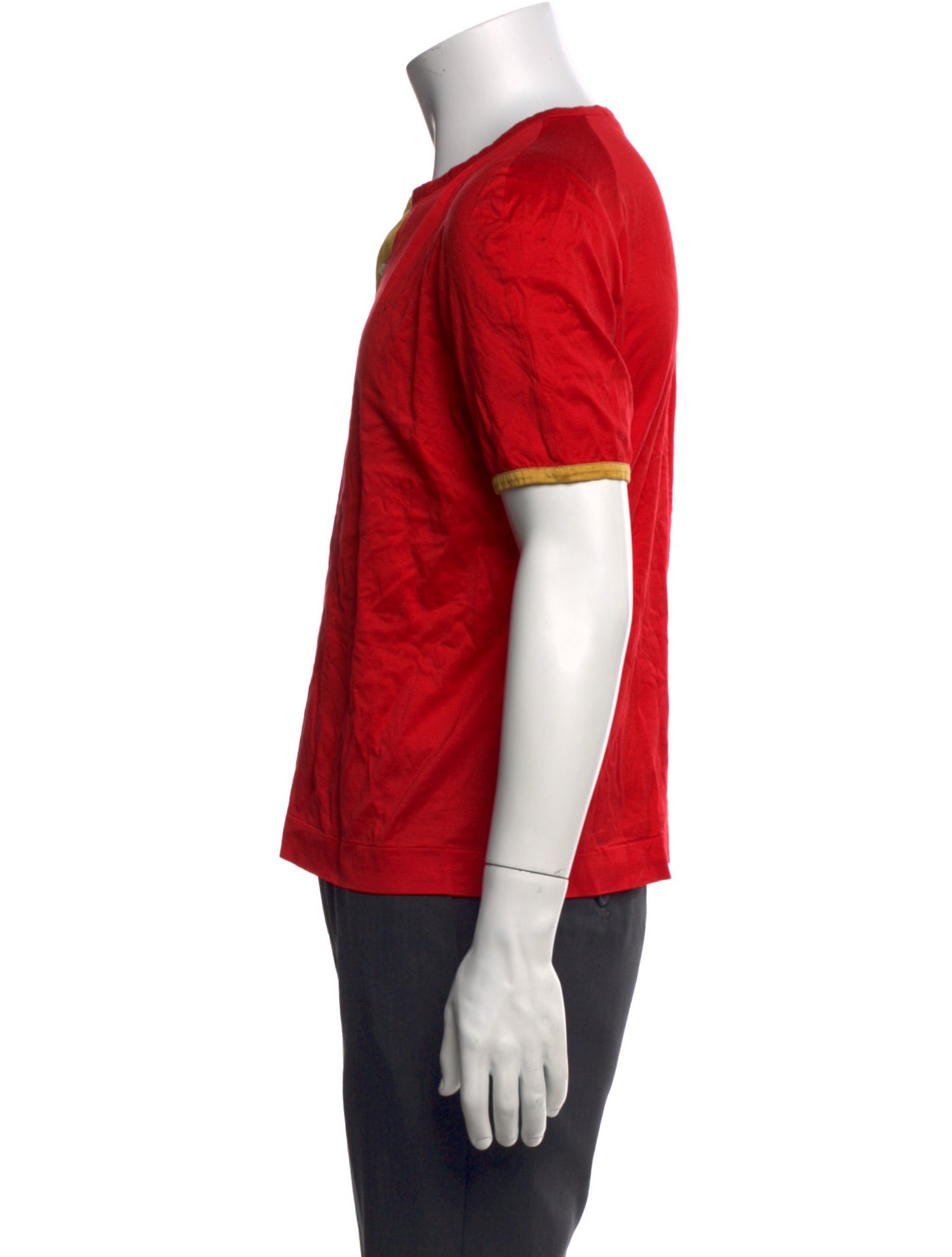 Givenchy Colorblock Pattern Short Sleeve Shirt