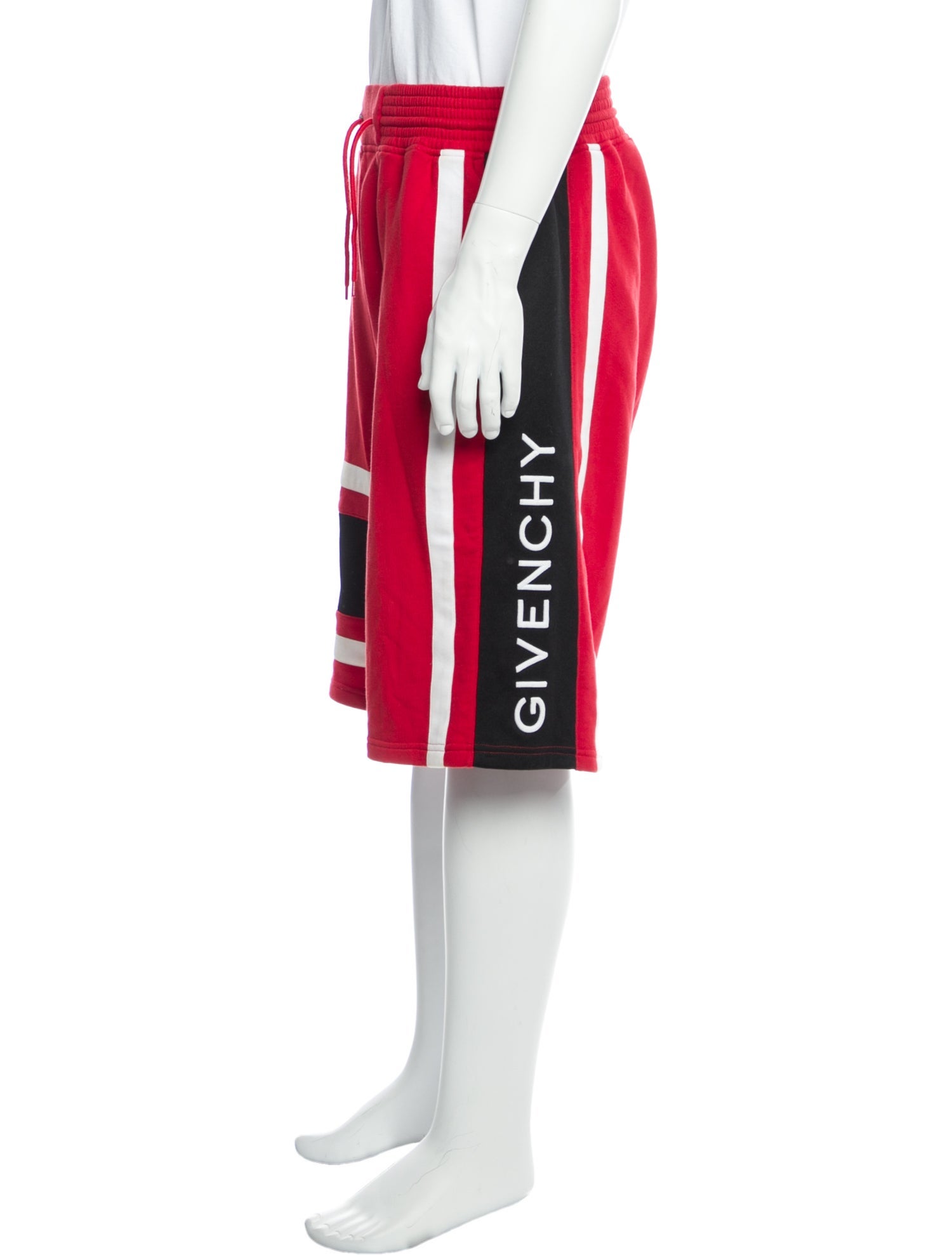 Givenchy Striped Jogger Shorts