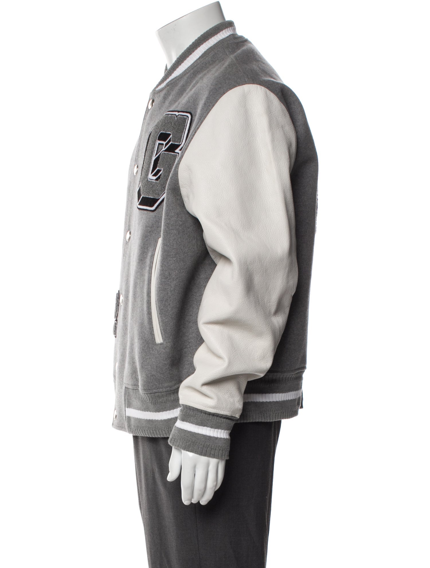 Givenchy Wool Graphic Print Varsity Jacket w/ Tags