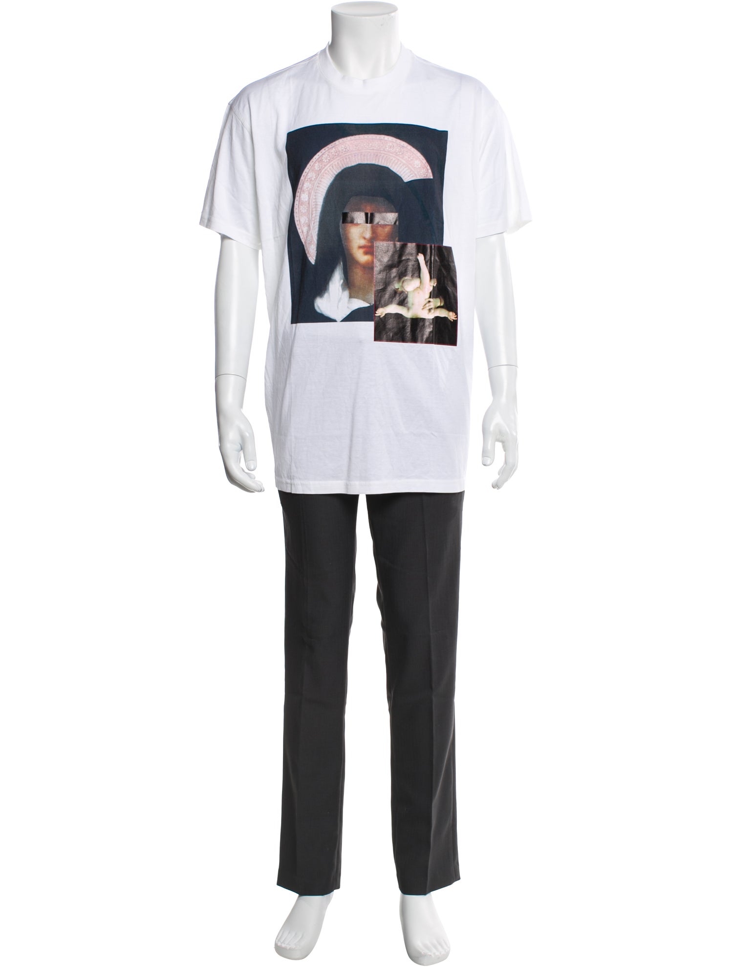 Givenchy Graphic Print Crew Neck T-Shirt