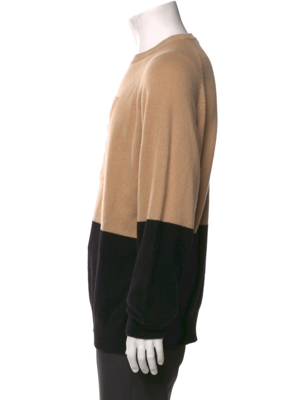 Givenchy Cashmere Colorblock Pattern Pullover - image 2