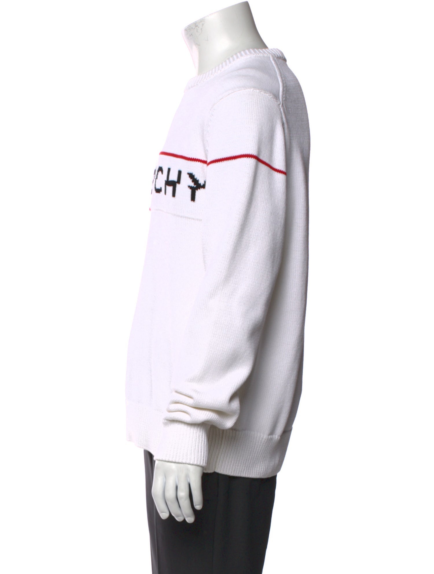 Givenchy Graphic Print Crew Neck Pullover
