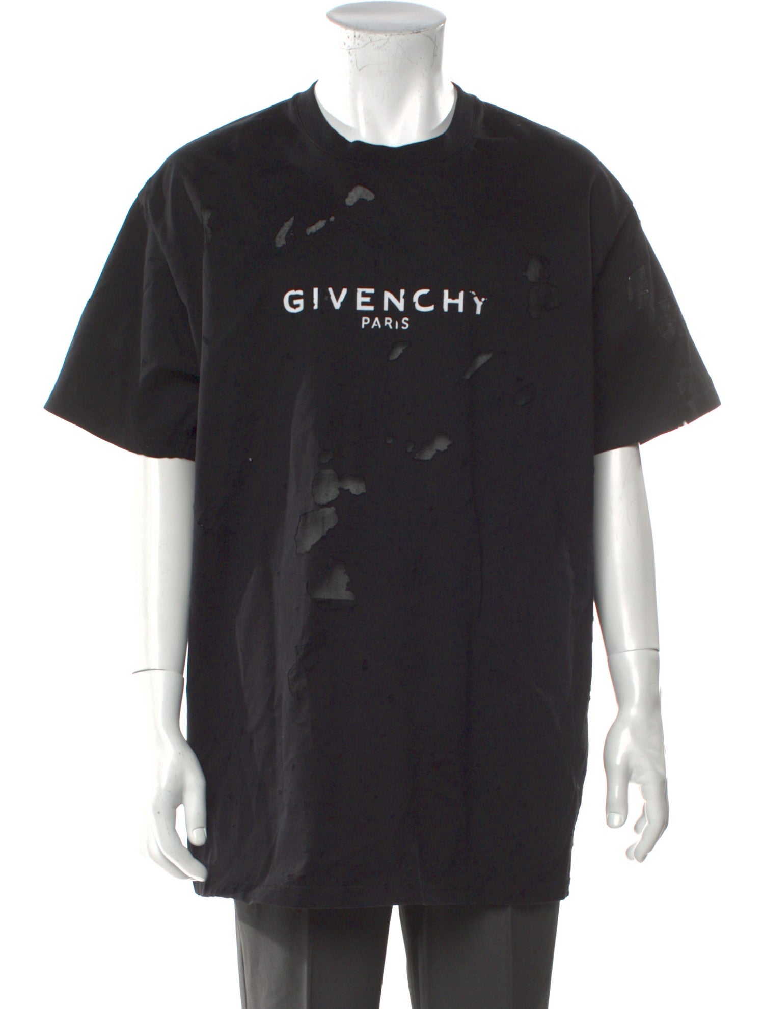 Givenchy Graphic Print Crew Neck T-Shirt