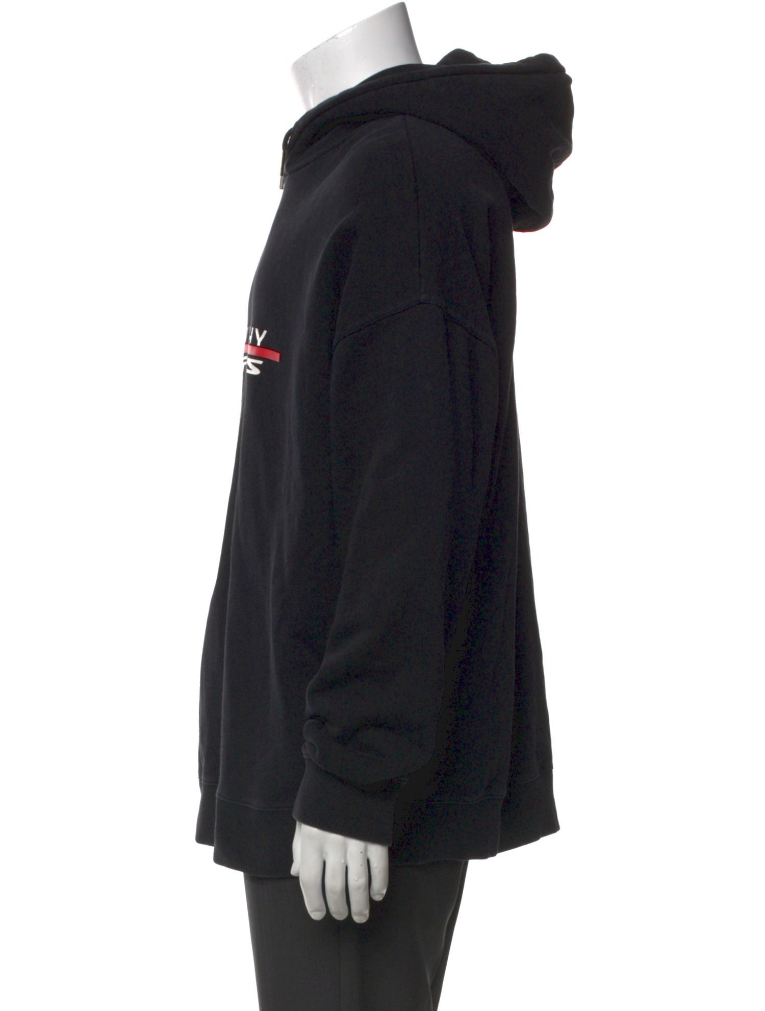 Givenchy Graphic Print Crew Neck Hoodie