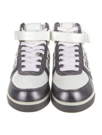 Givenchy Leather Colorblock Pattern Sneakers