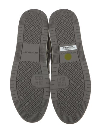 Givenchy Leather Colorblock Pattern Sneakers