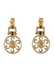 Givenchy Circle Door Knocker Drop Earring