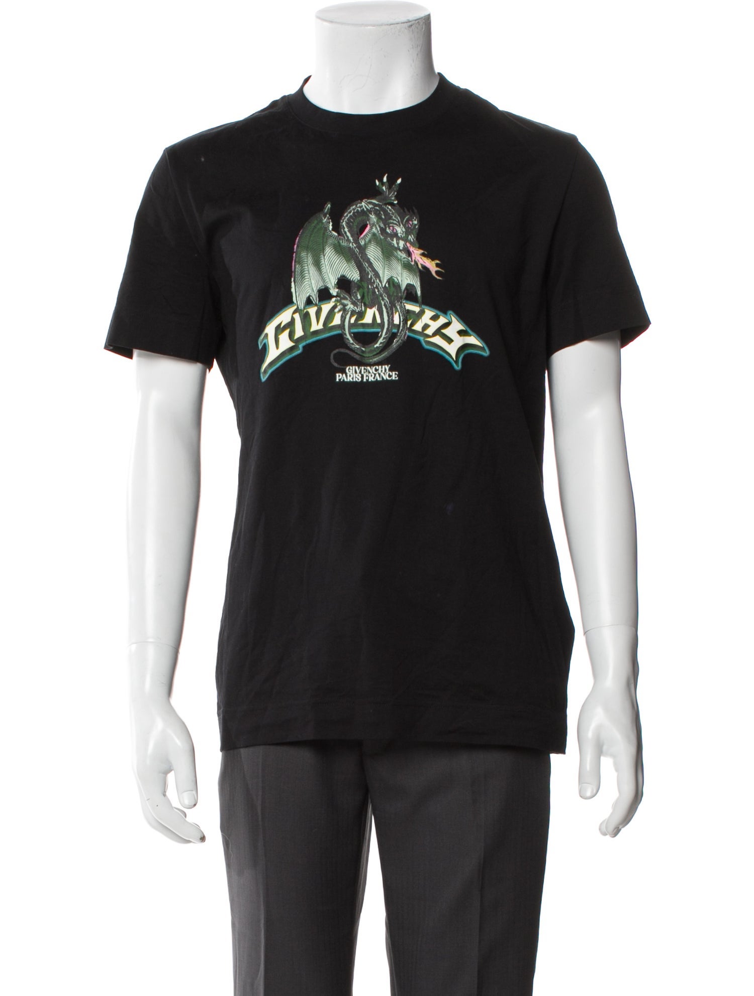 Givenchy Graphic Print Crew Neck T-Shirt