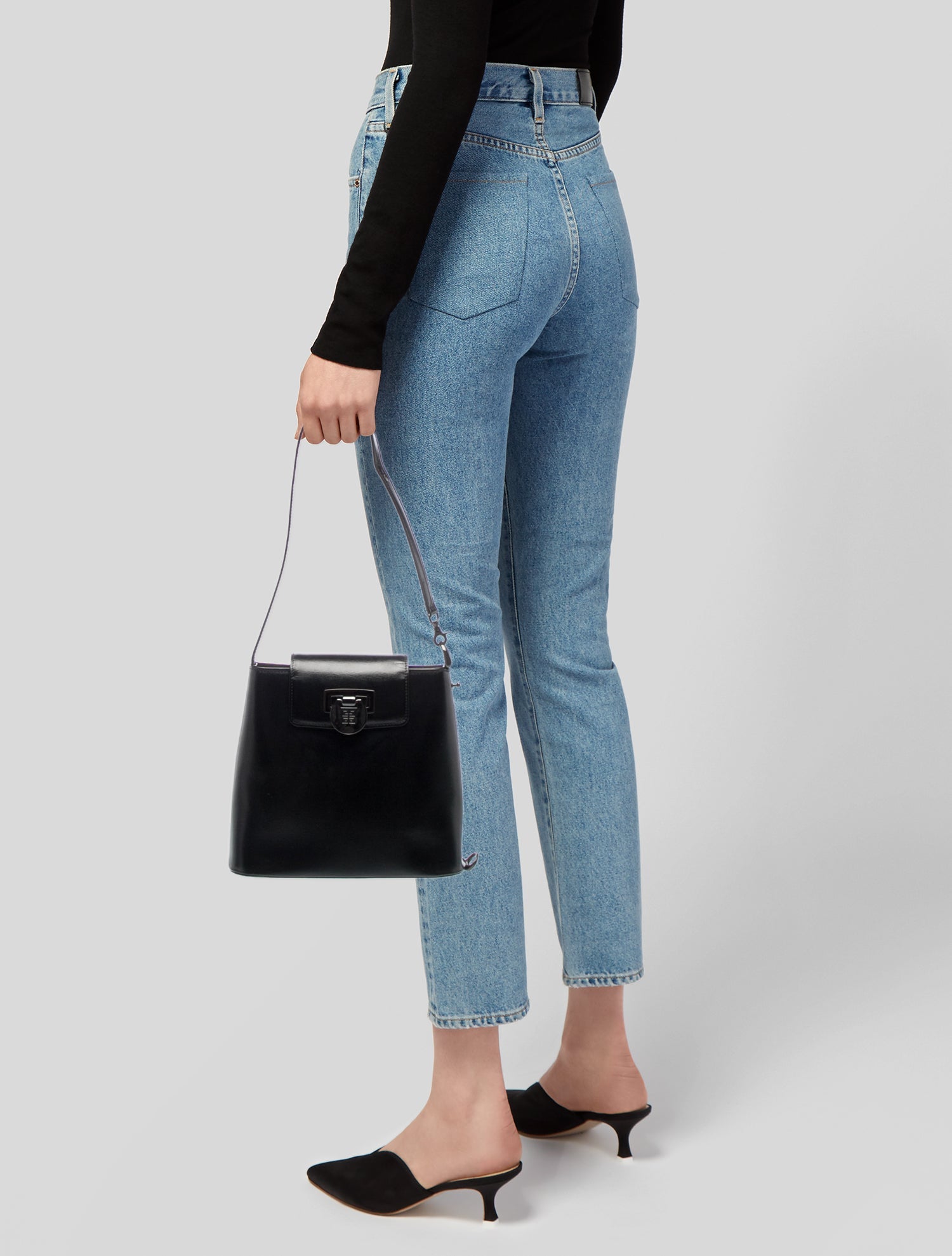 Givenchy Leather Top Handle Bag