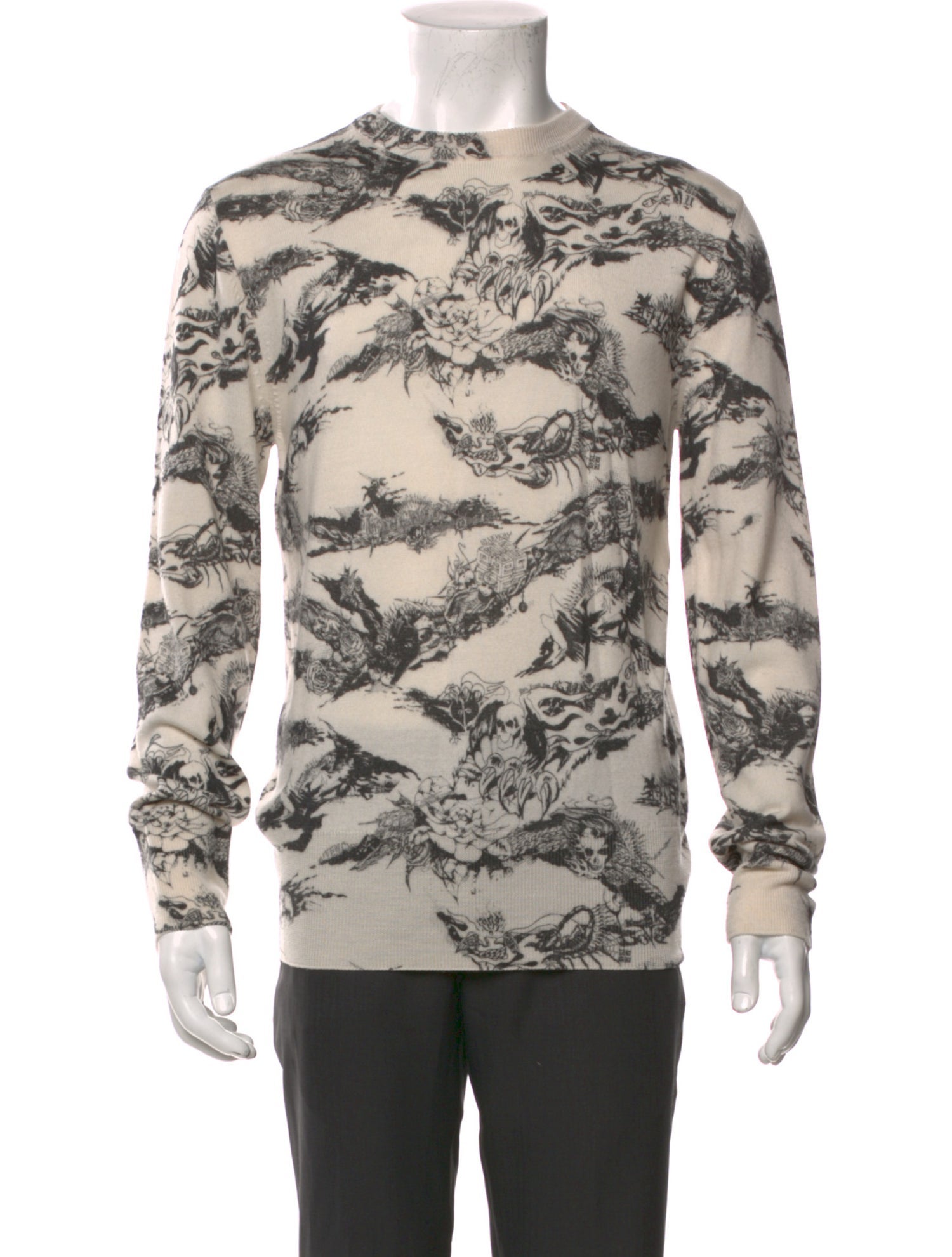 Givenchy Wool Printed Pullover