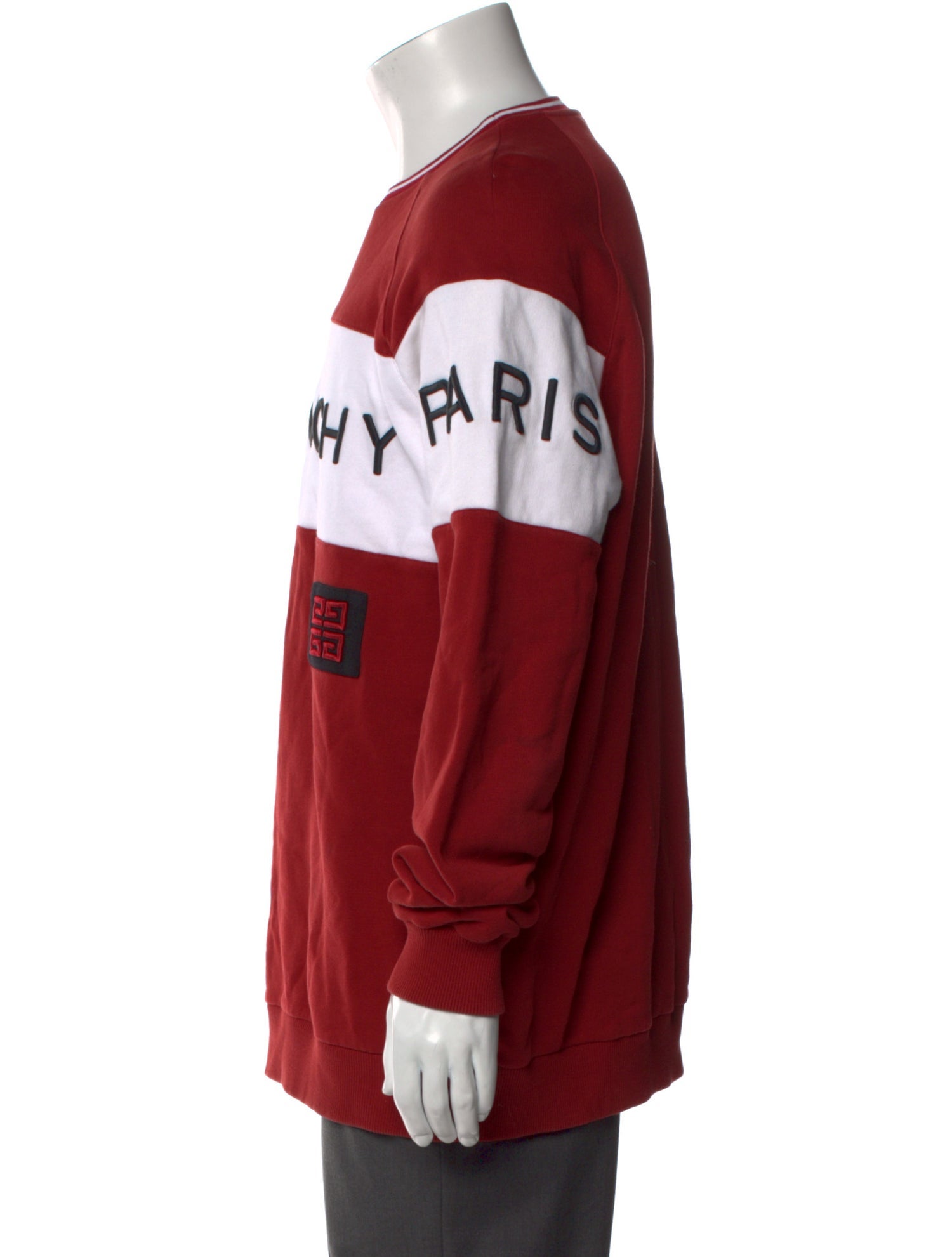 Givenchy Graphic Print Crew Neck Pullover