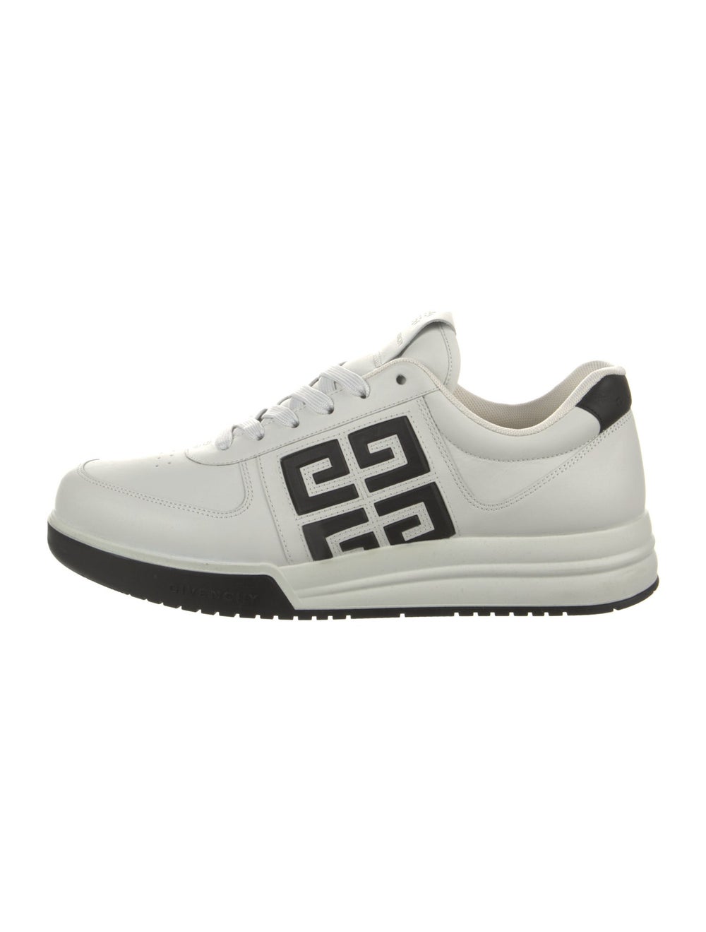 Givenchy Leather Colorblock Pattern Sneakers - image 1