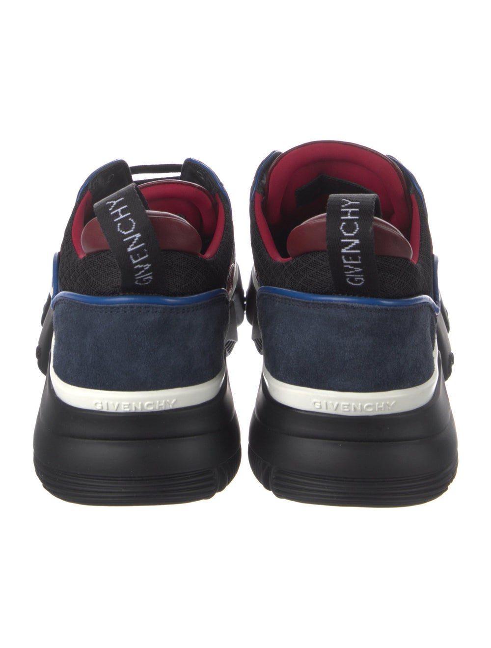 Givenchy Leather Colorblock Pattern Sneakers - image 4