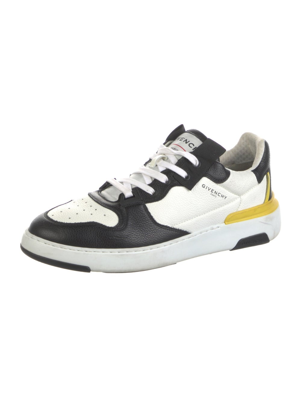 Givenchy Leather Colorblock Pattern Sneakers - image 2