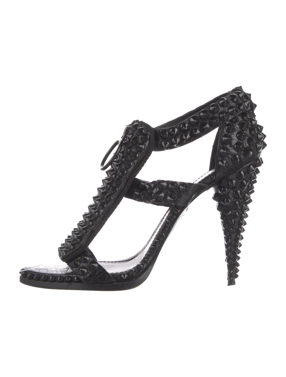 Givenchy Leather Patterned Sandals - image 1