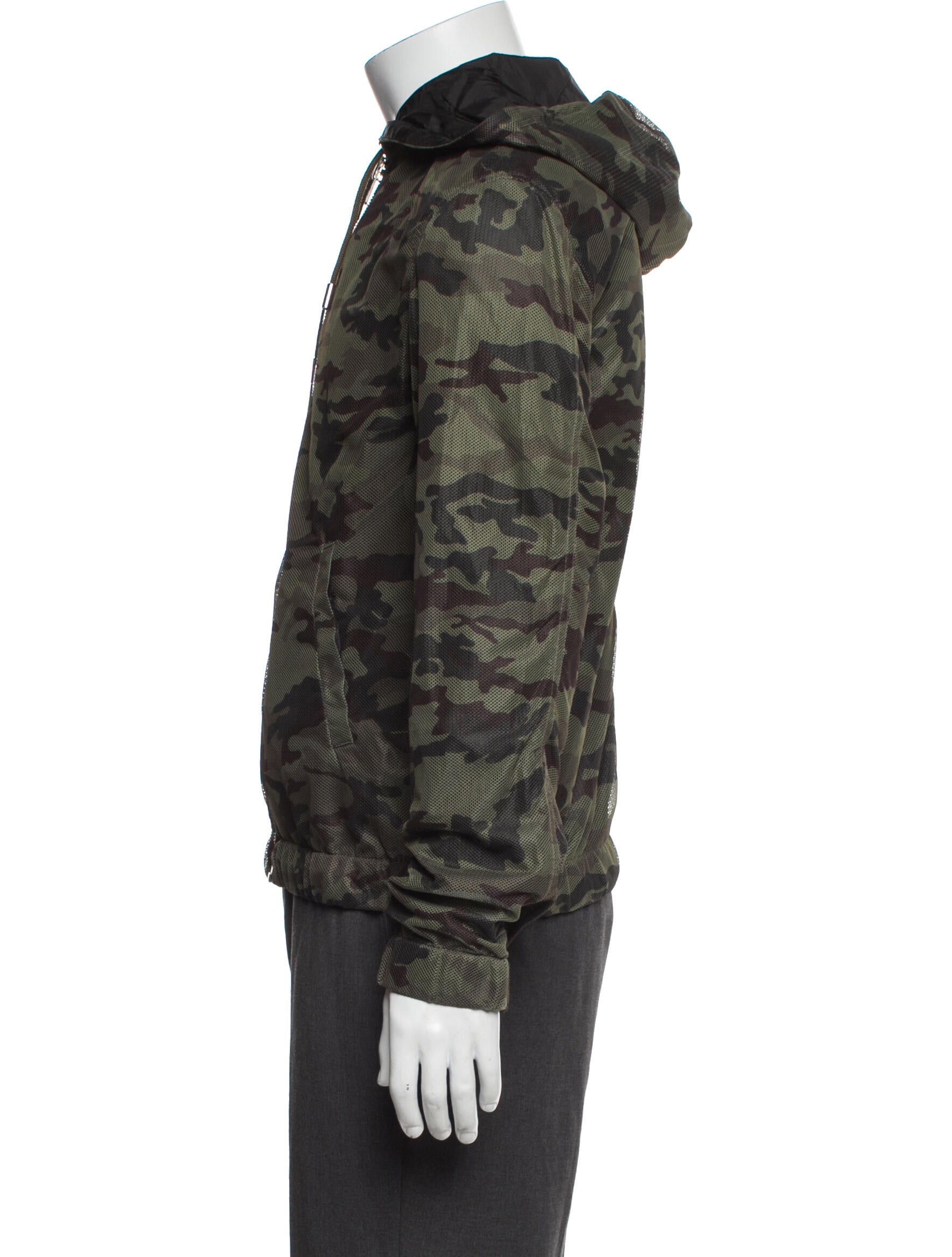 Givenchy Camouflage Print Trucker Jacket