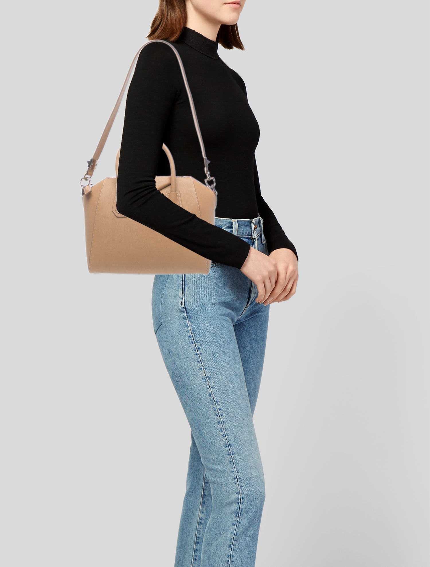 Givenchy Calfskin Top Handle Bag