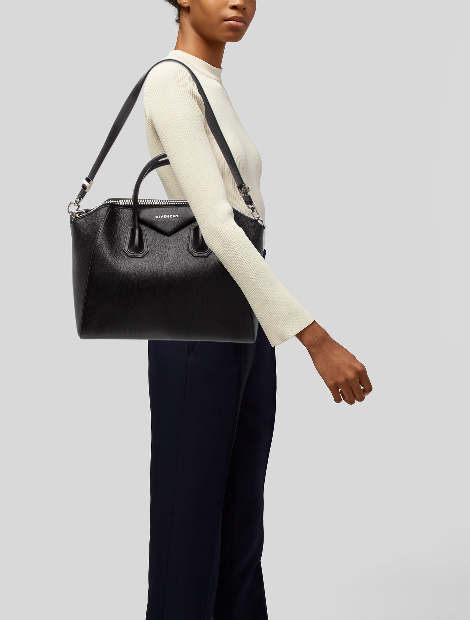 Givenchy Leather Top Handle Bag