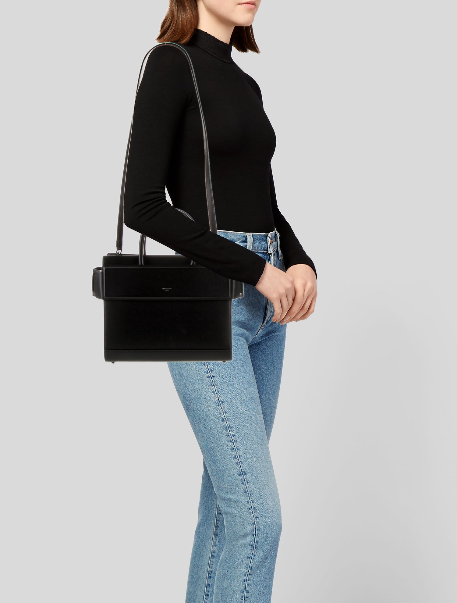 Givenchy Leather Top Handle Bag