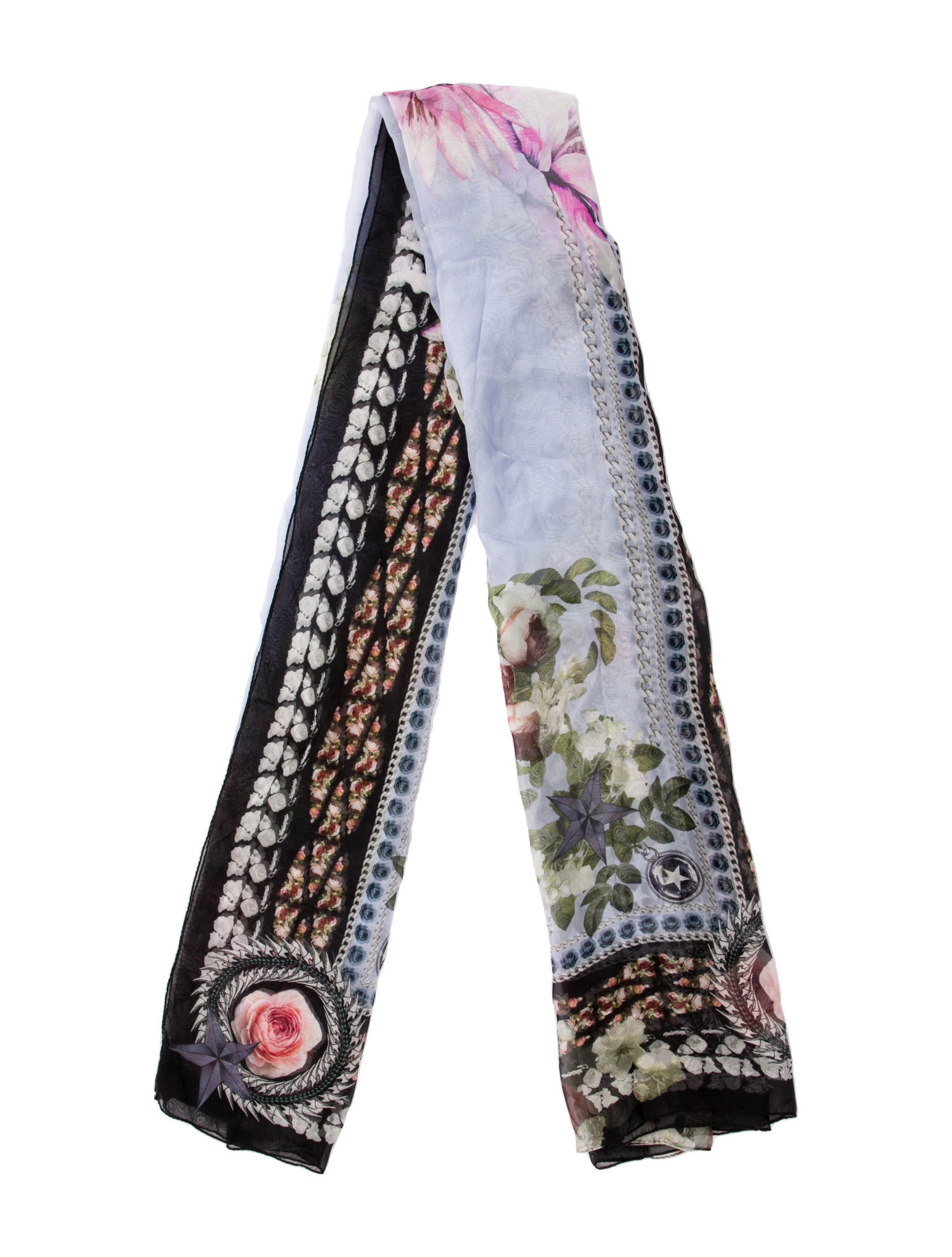 Givenchy Silk Printed Scarf