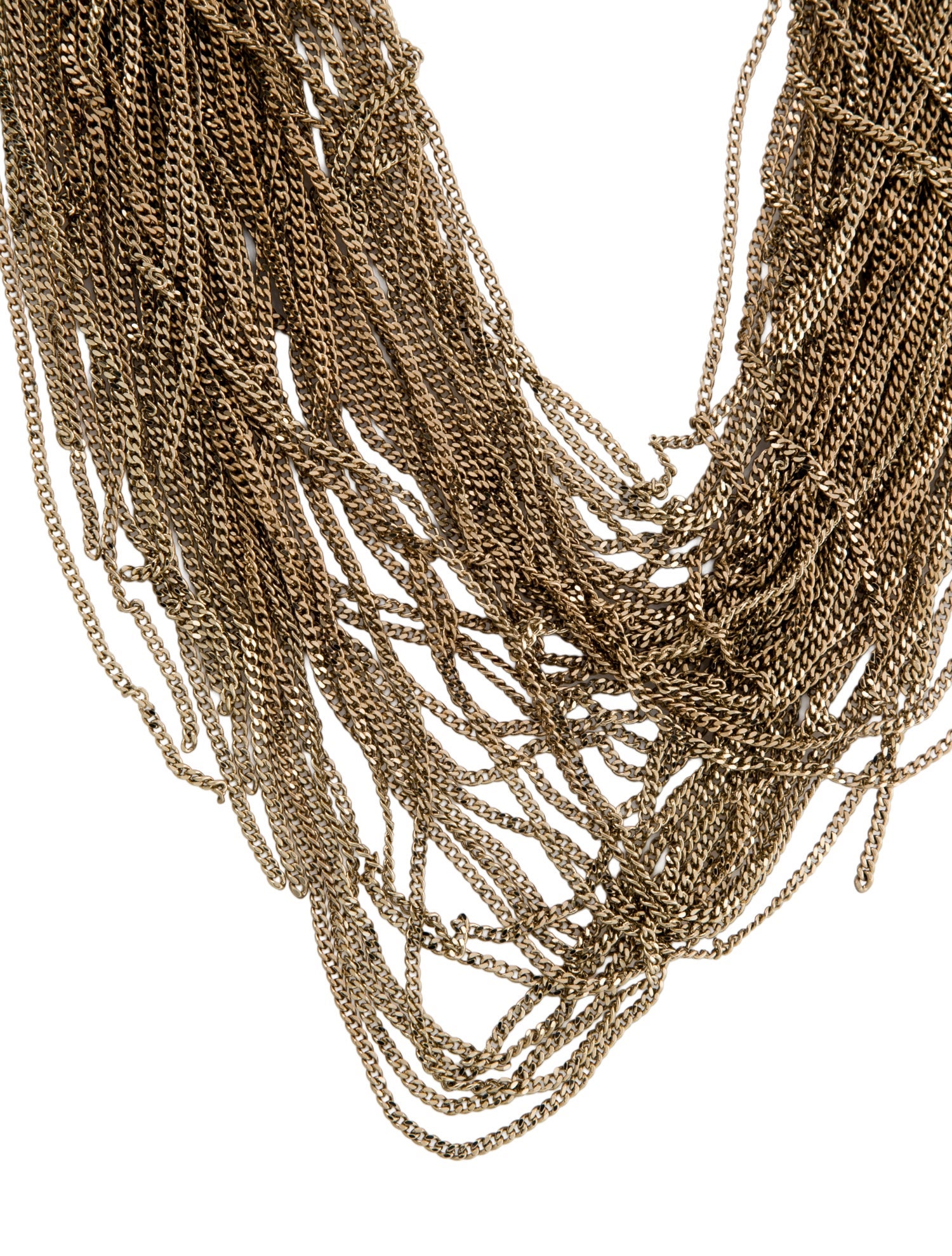 Givenchy Chain Multistrand Necklace