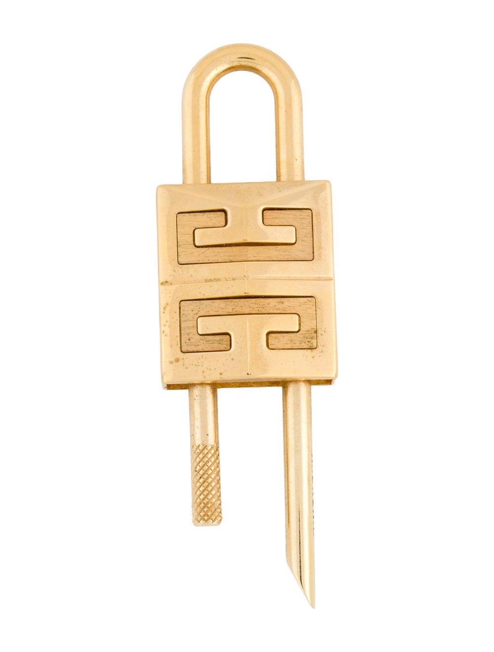 Givenchy Embossed Padlock Keychain - image 1
