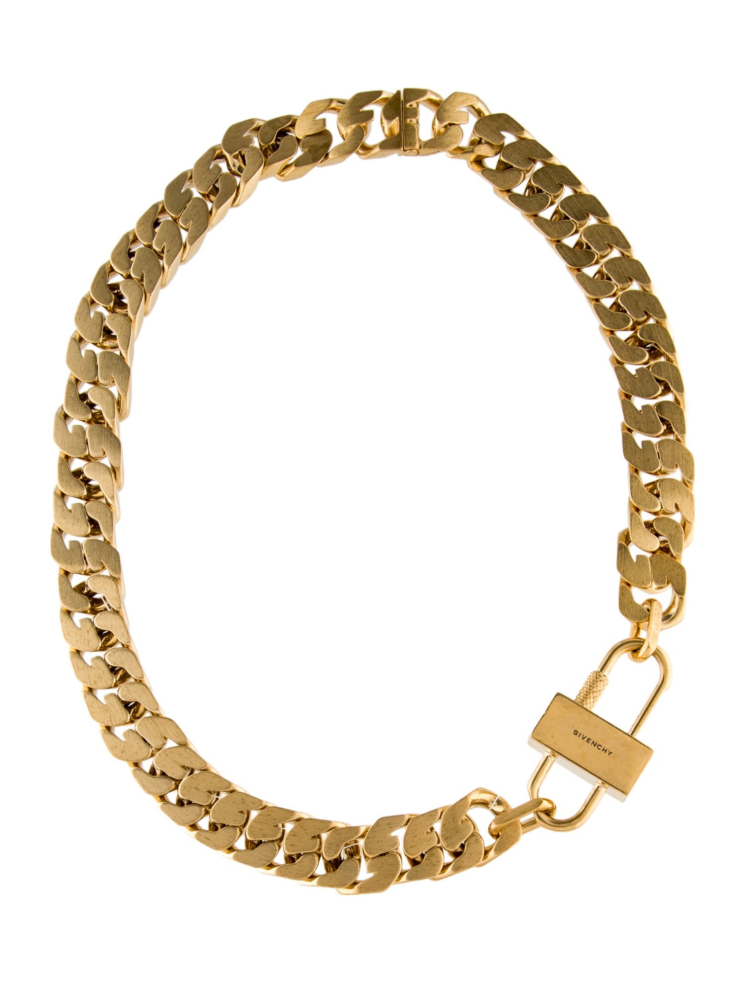 Givenchy Padlock G-Chain Necklace