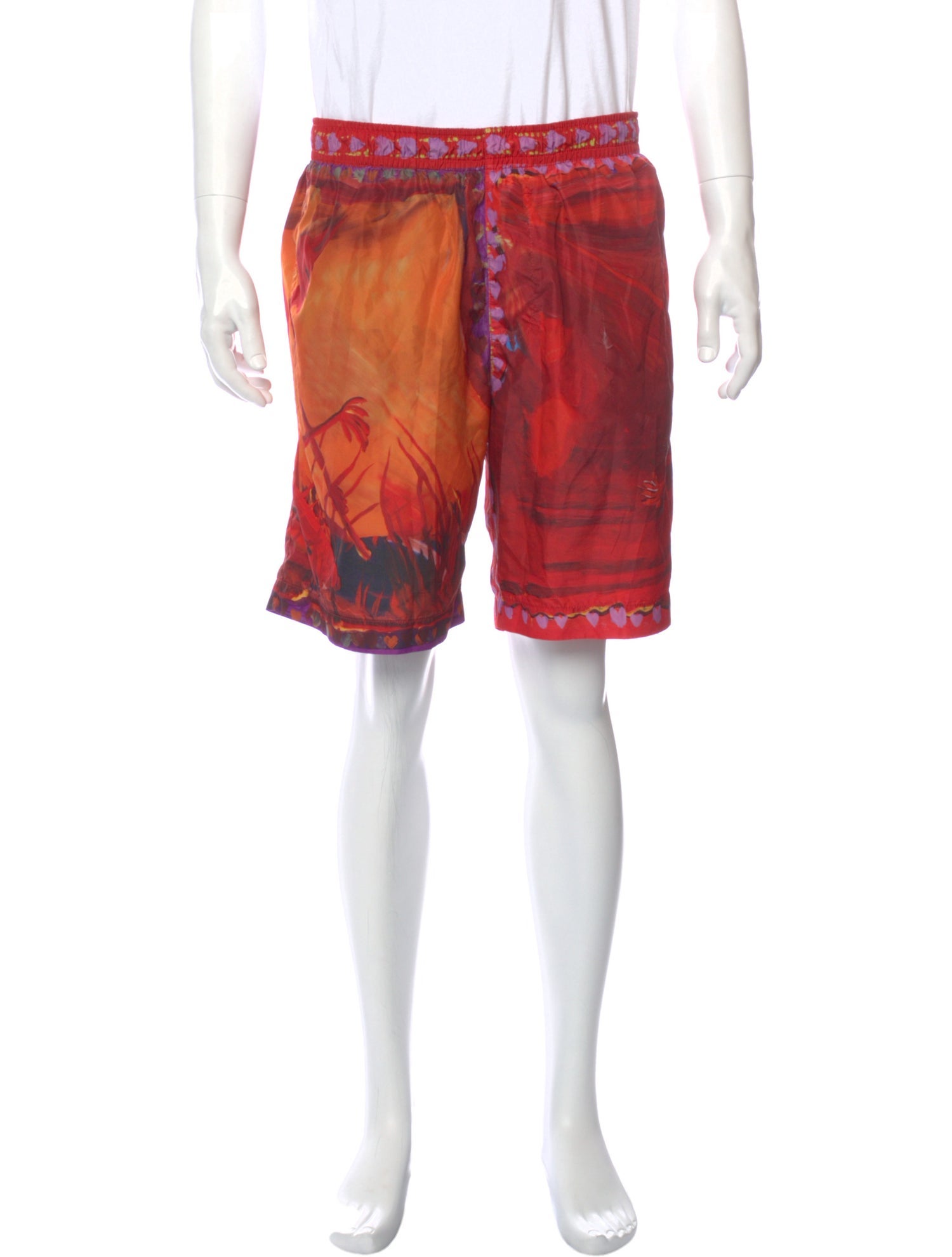 Givenchy Printed Swim Trunks