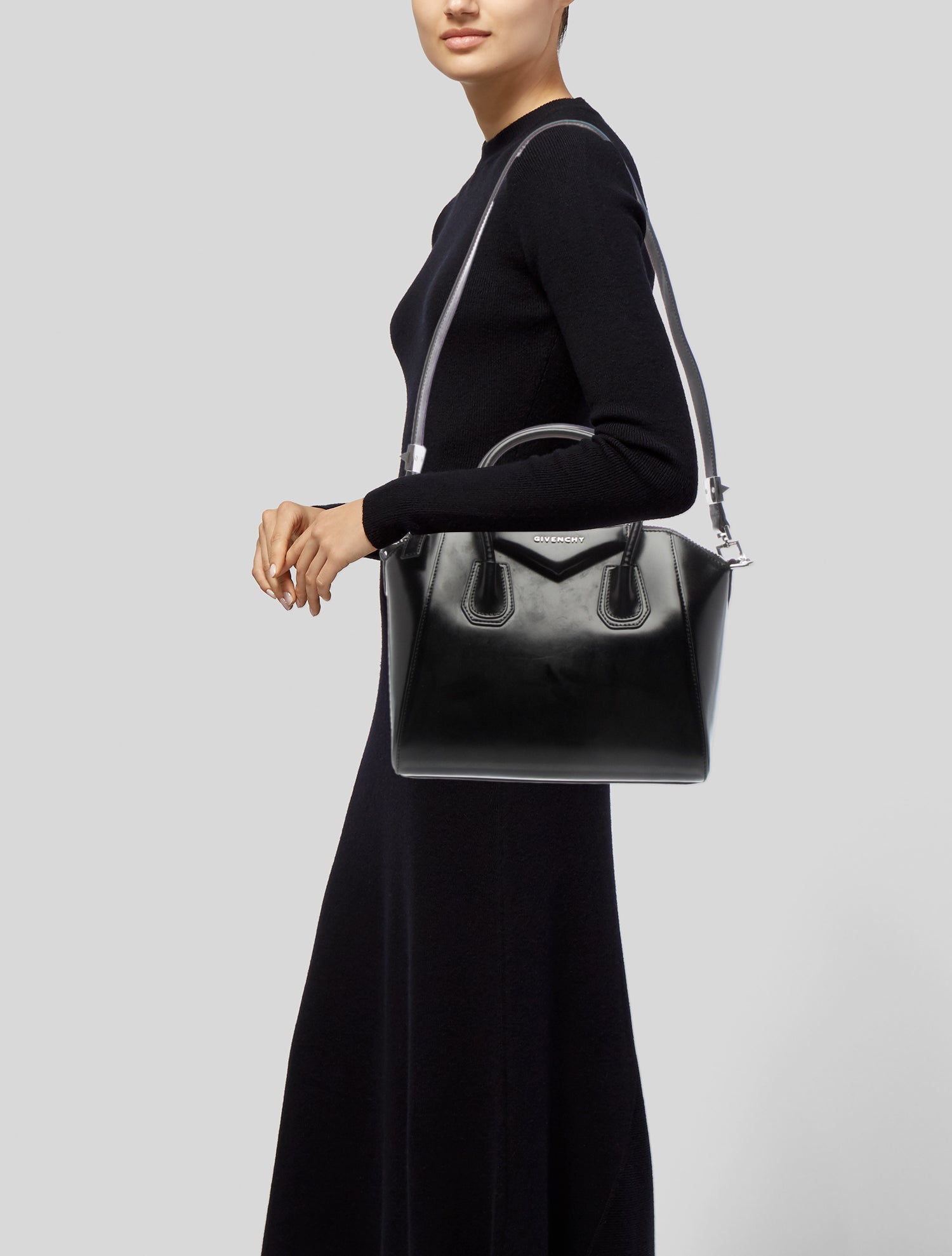 Givenchy Leather Top Handle Bag