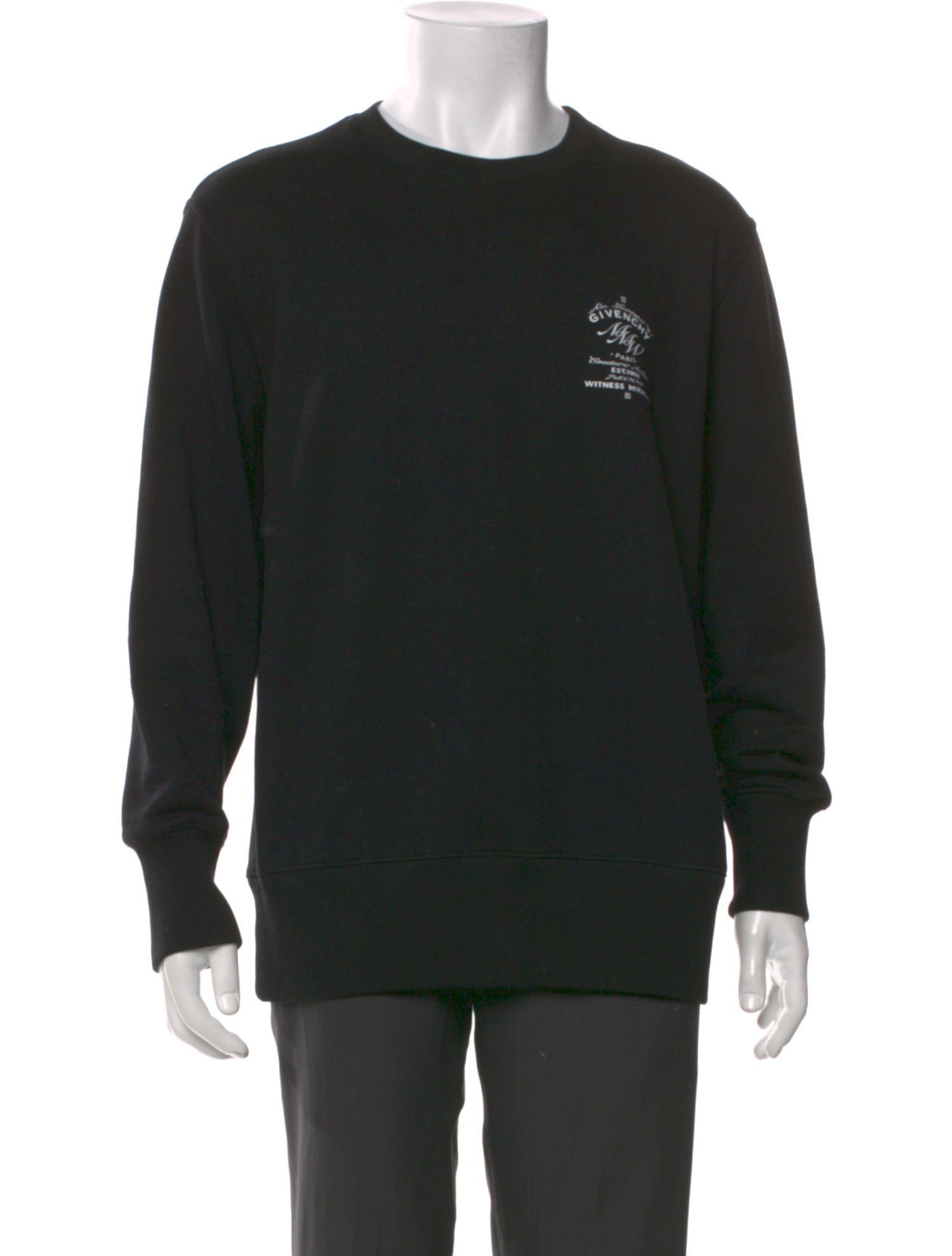 Givenchy Graphic Print Crew Neck Sweatshirt