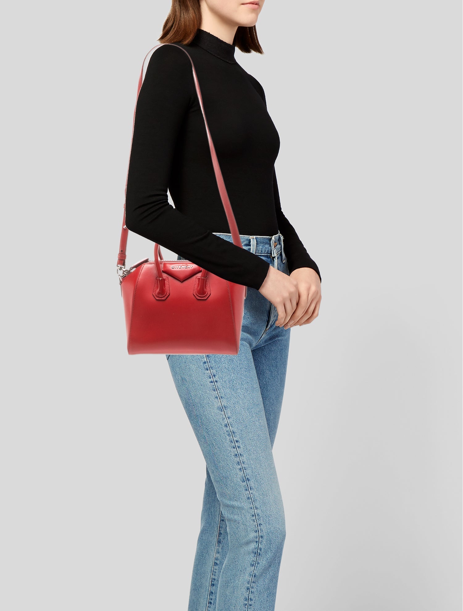 Givenchy Leather Top Handle Bag