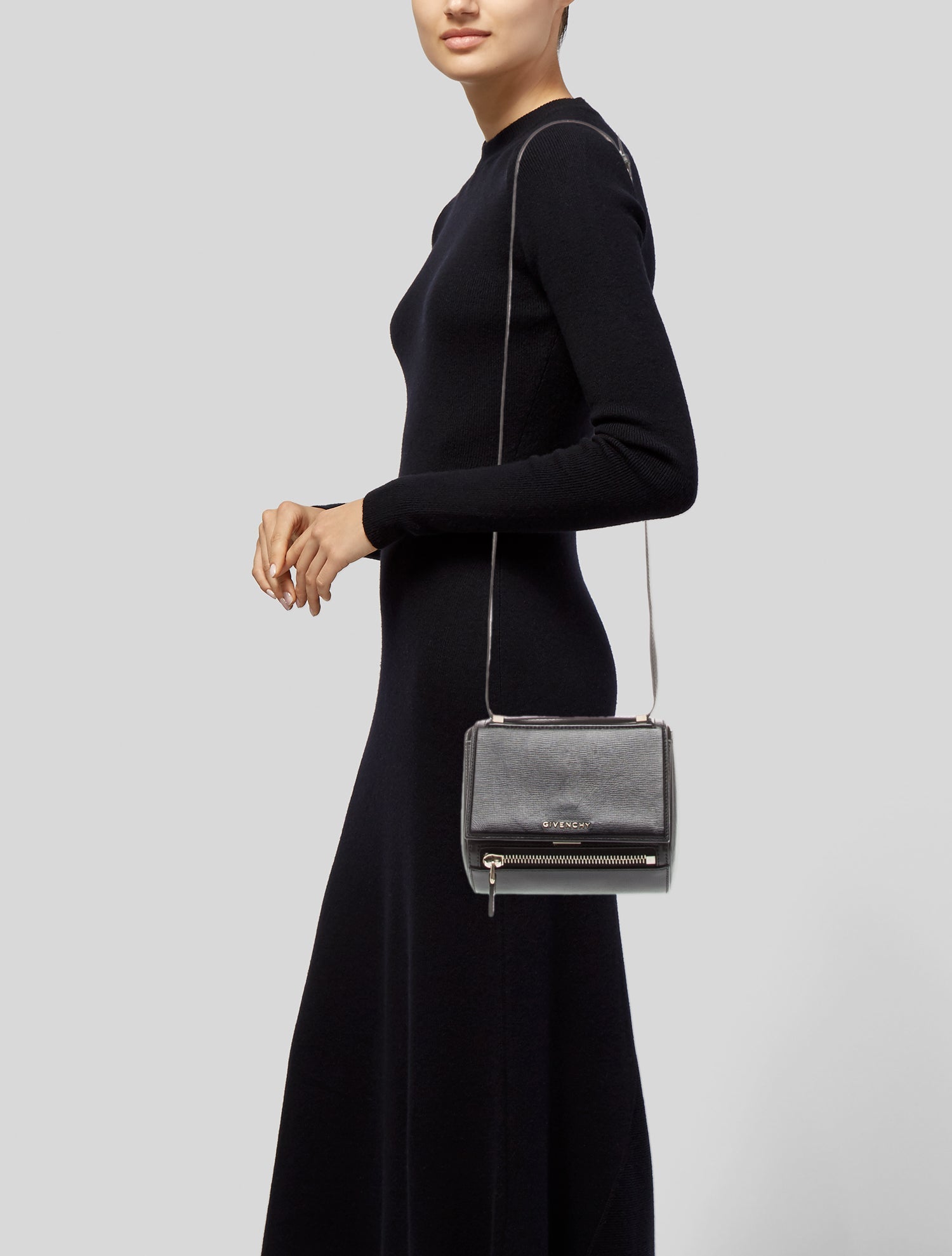 Givenchy Leather Messenger Bag