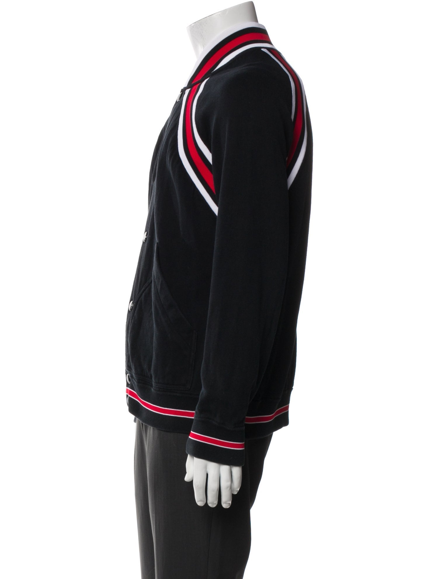 Givenchy Striped Bomber Jacket