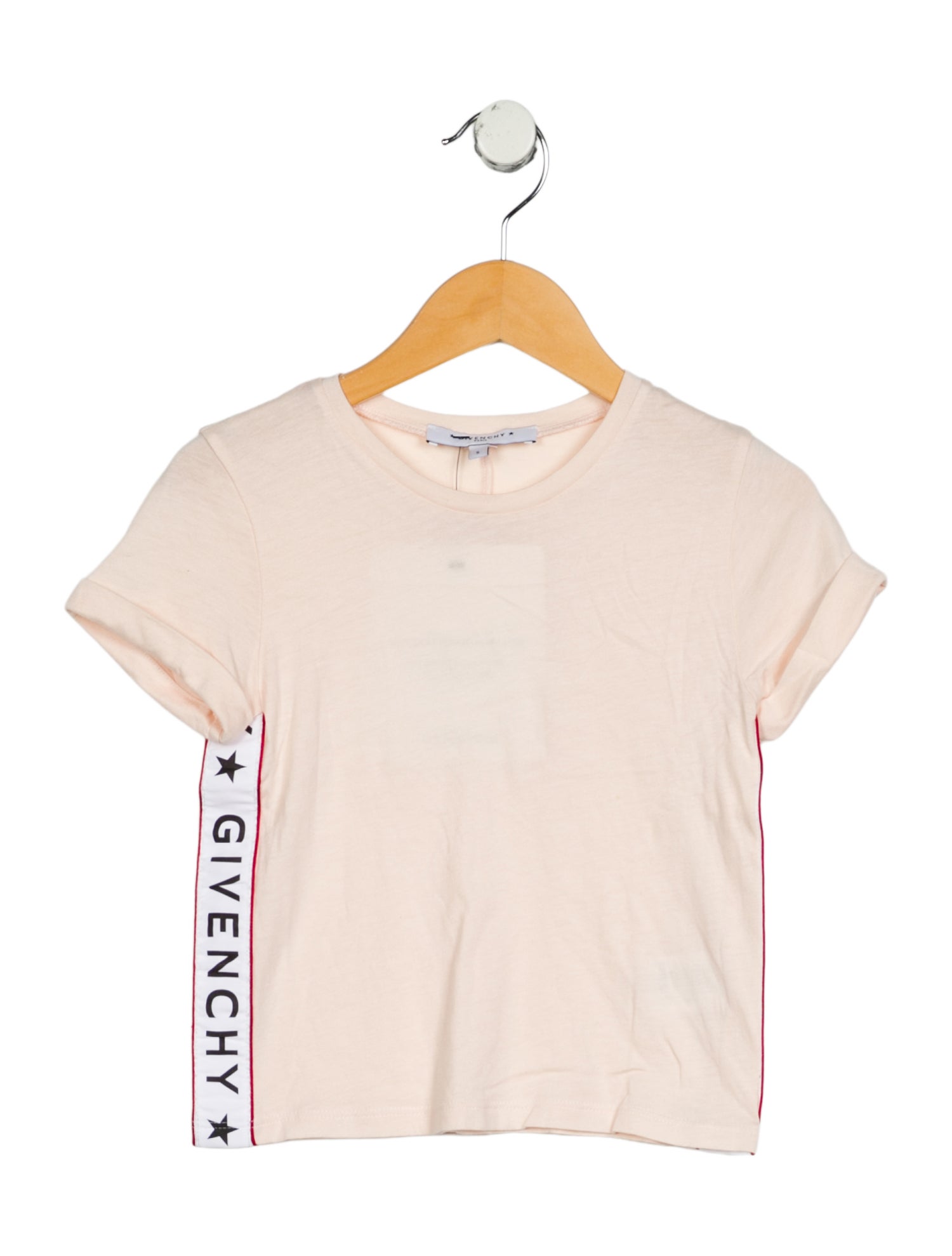 Givenchy Toddler Girls' Solid Short-Sleeve T-Shirt