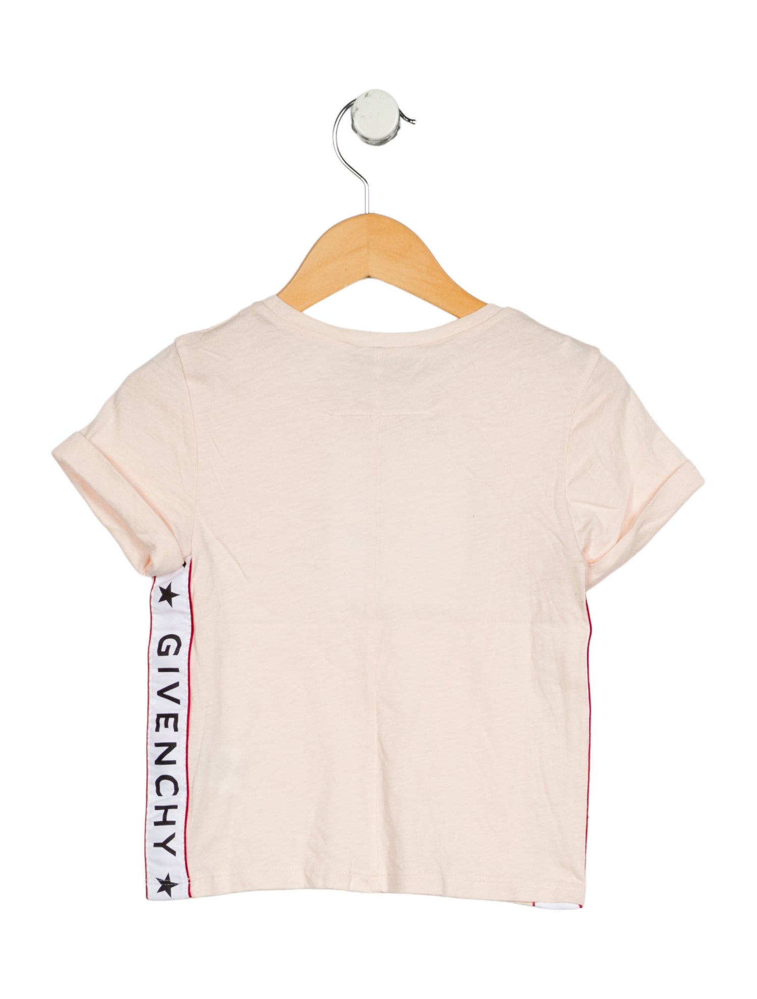 Givenchy Toddler Girls' Solid Short-Sleeve T-Shirt