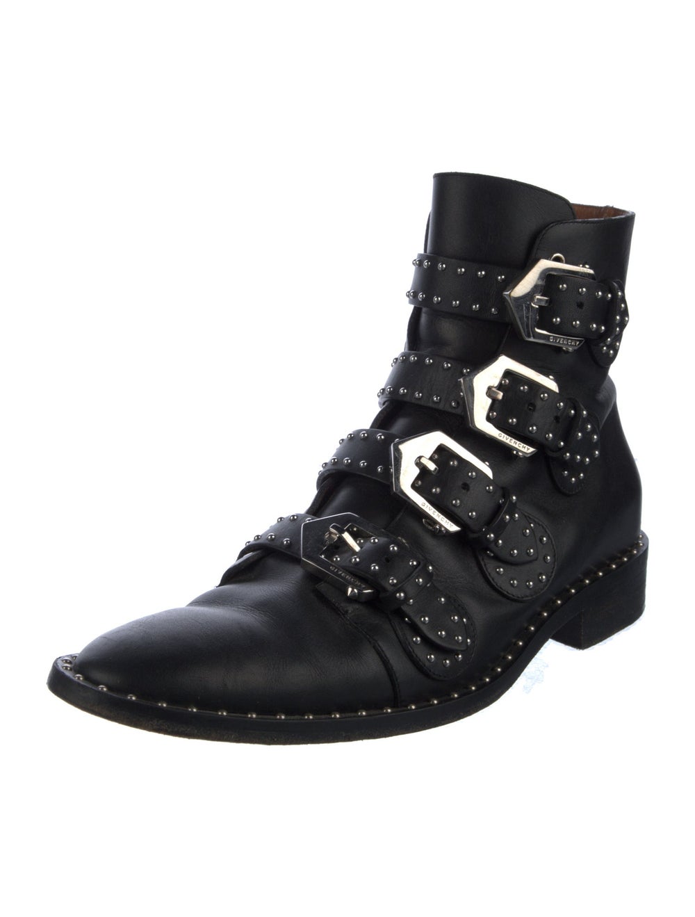 Givenchy Leather Patterned Combat Boots - image 2
