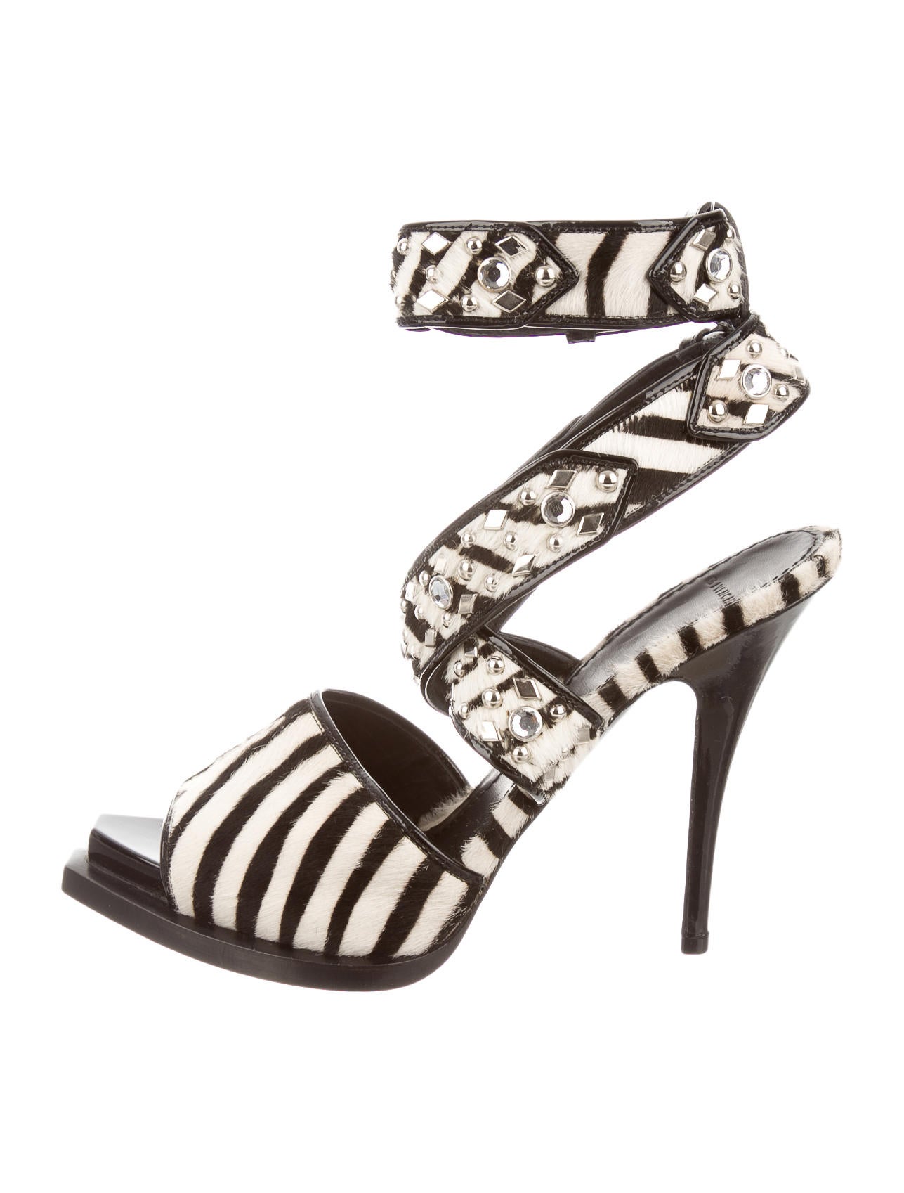 zebra print sandals givenchy zebra print sandals shoes giv25980 the realreal zebra print sandals givenchy zebra print sandals shoes giv25980 the realreal