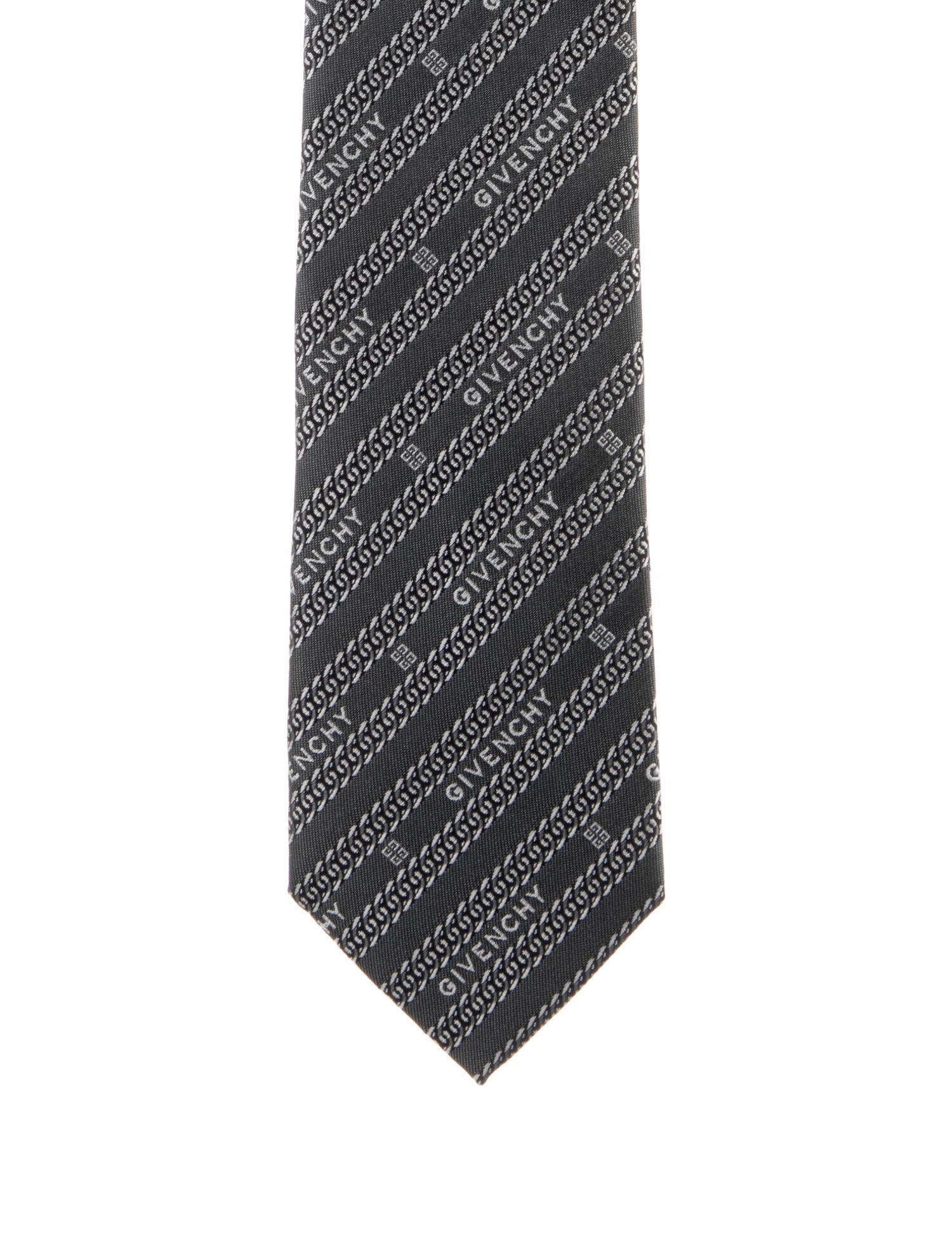 Givenchy Silk Pattern Print Tie