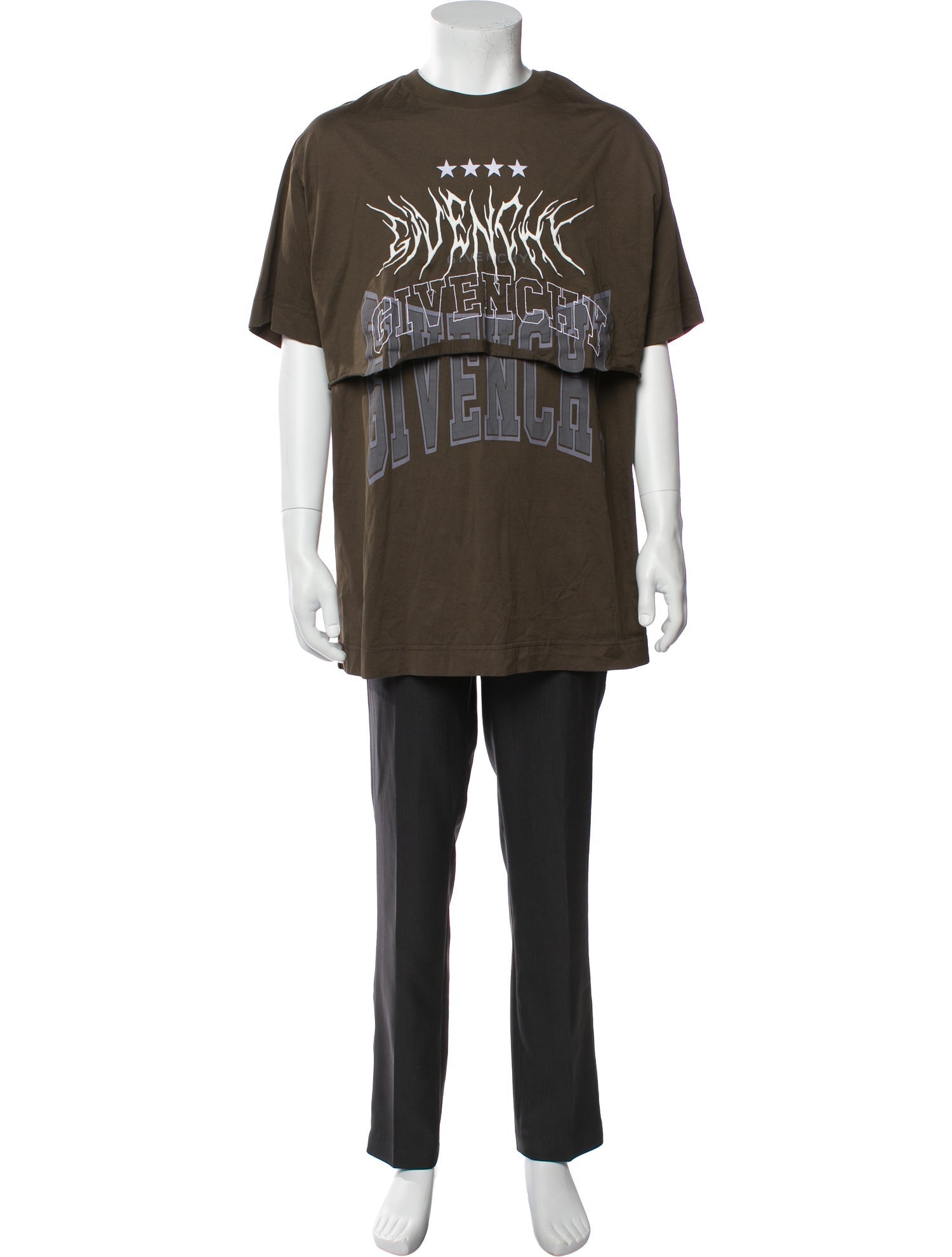 Givenchy Graphic Print Crew Neck T-Shirt w/ Tags