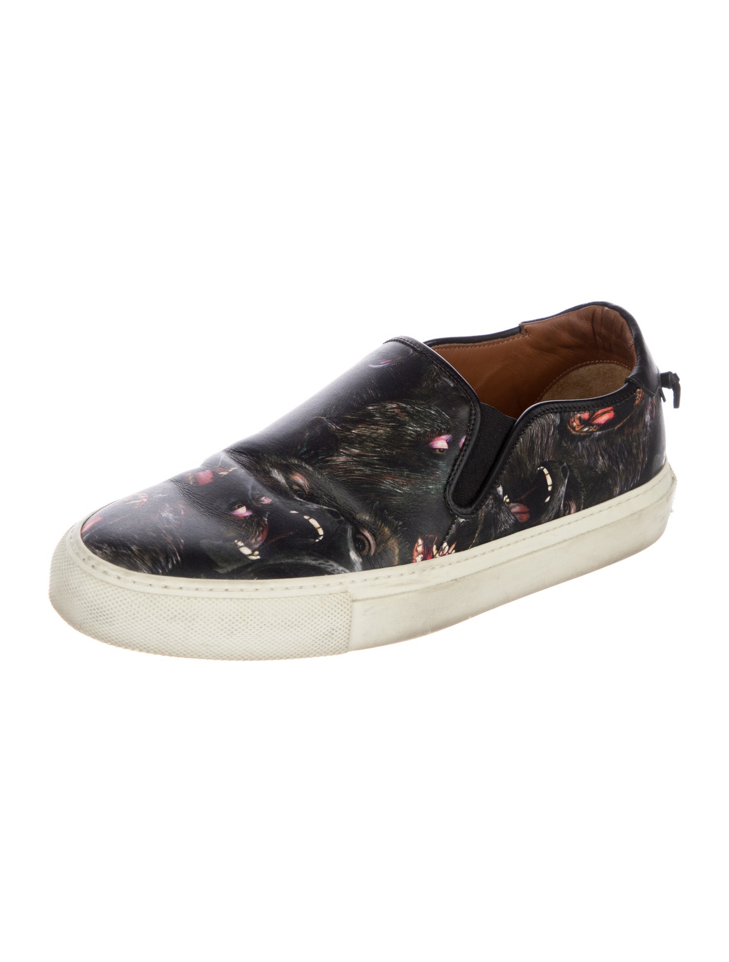 Givenchy Leather Printed Sneakers