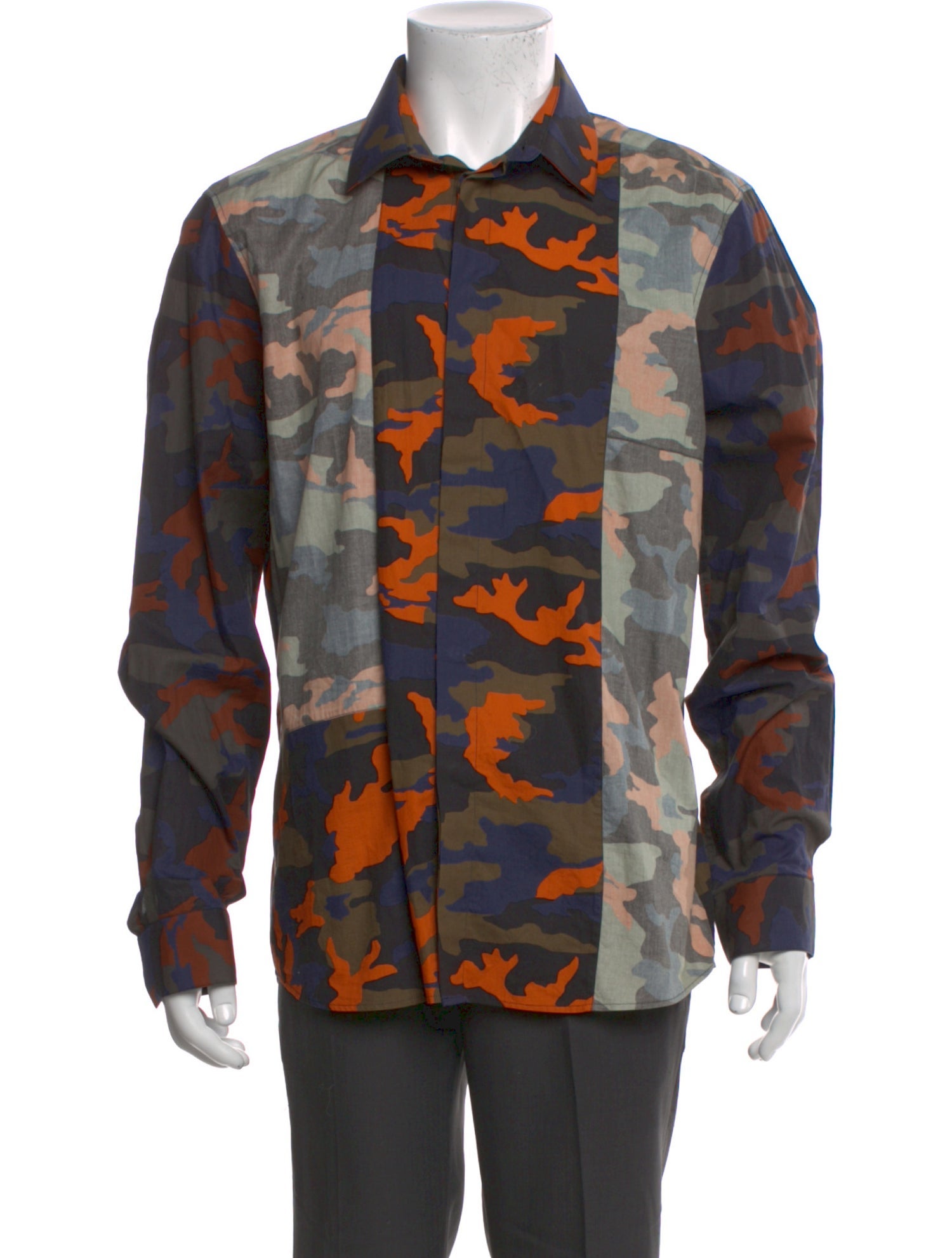 Givenchy Printed Long Sleeve Shirt