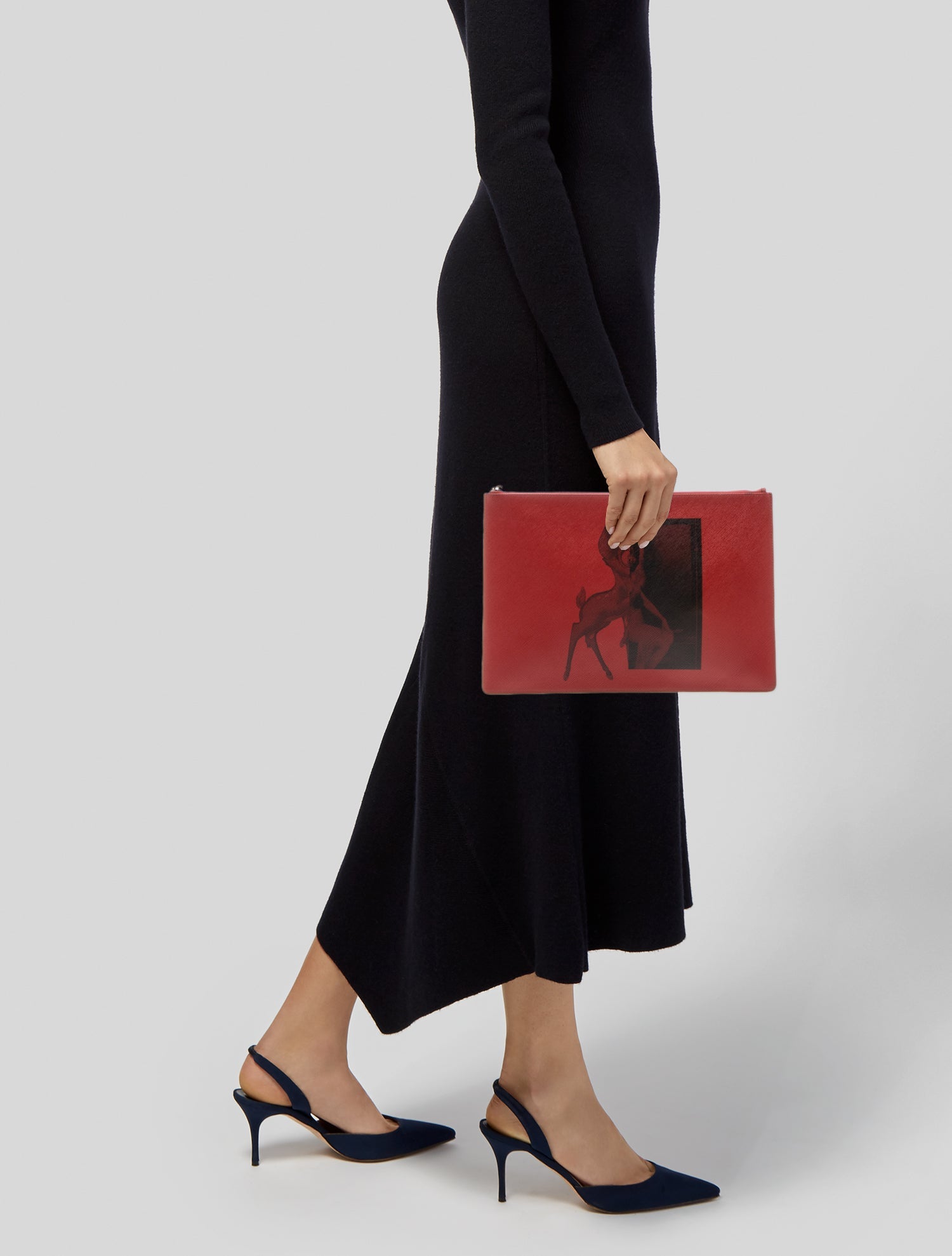 Givenchy Saffiano Leather Clutch