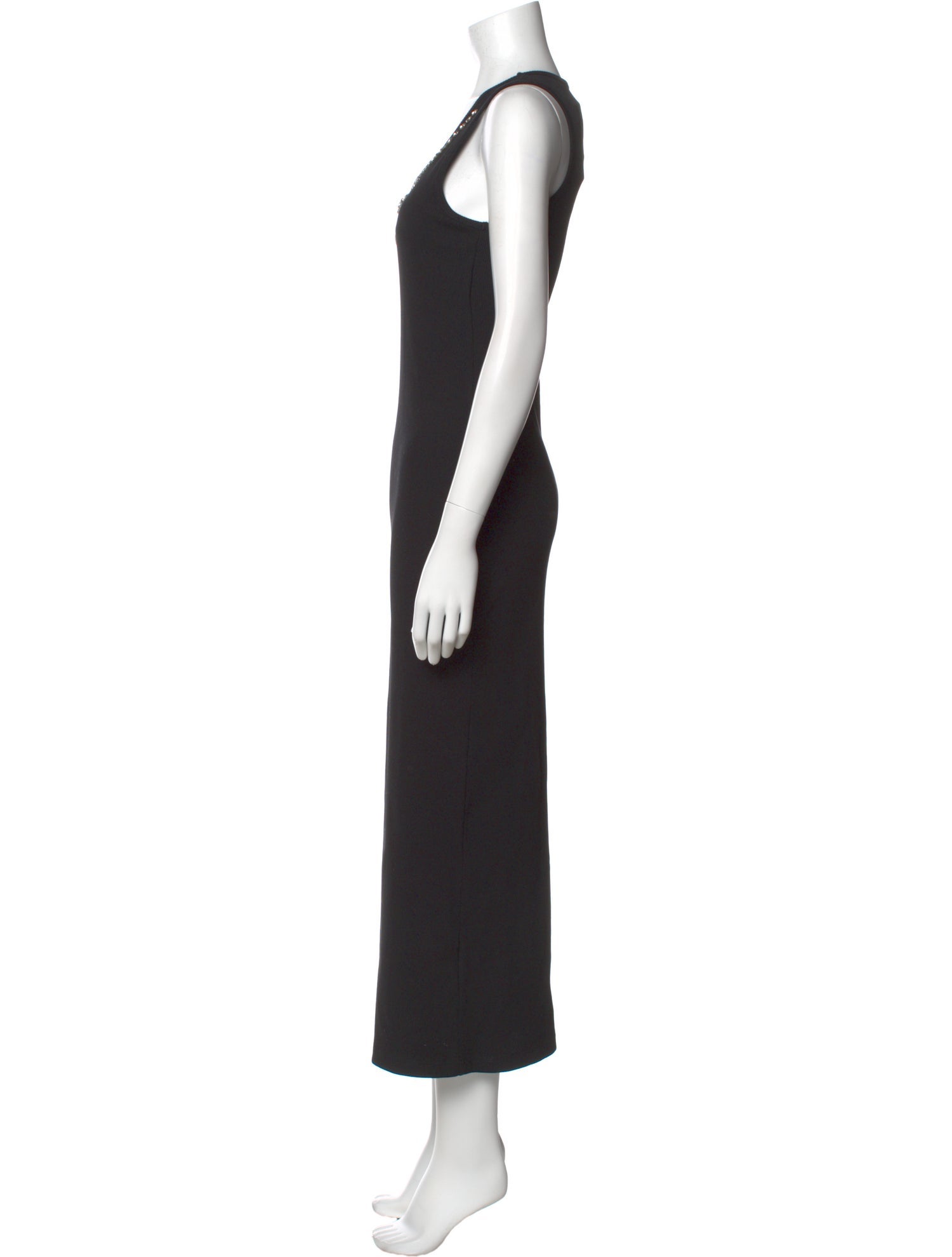 Givenchy Scoop Neck Long Dress w/ Tags
