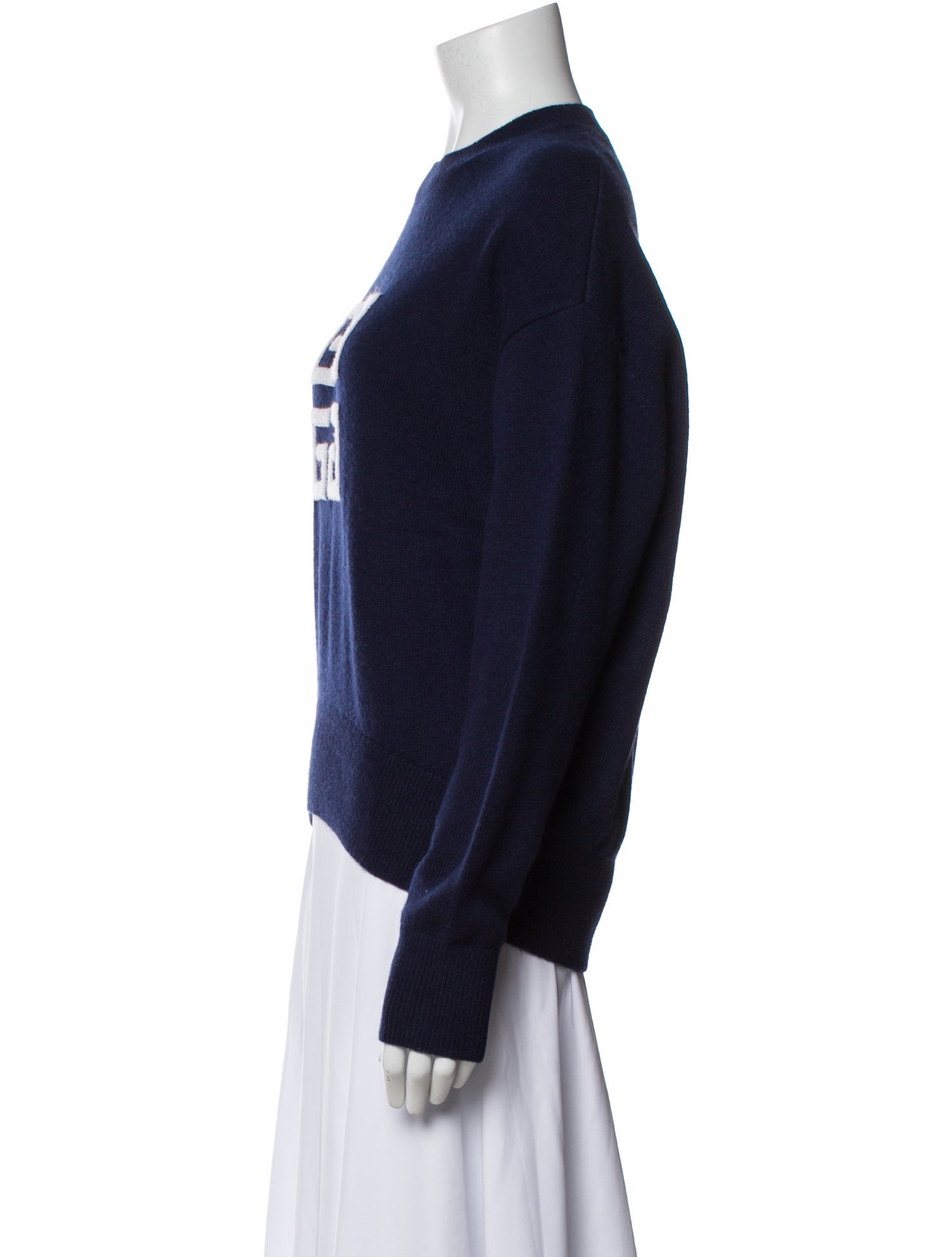 Givenchy Cashmere Graphic Print Sweater