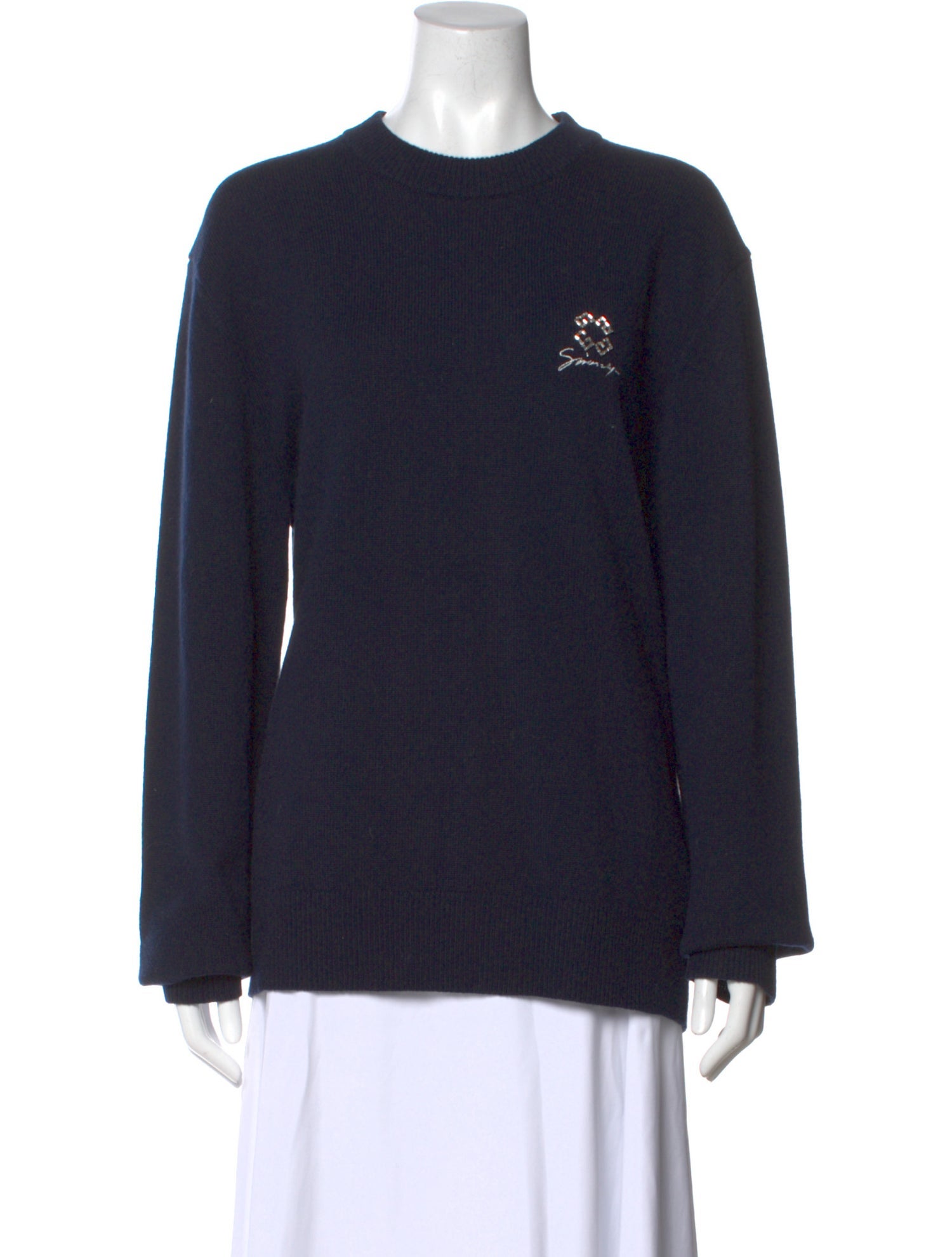 Givenchy Wool Graphic Print Sweater