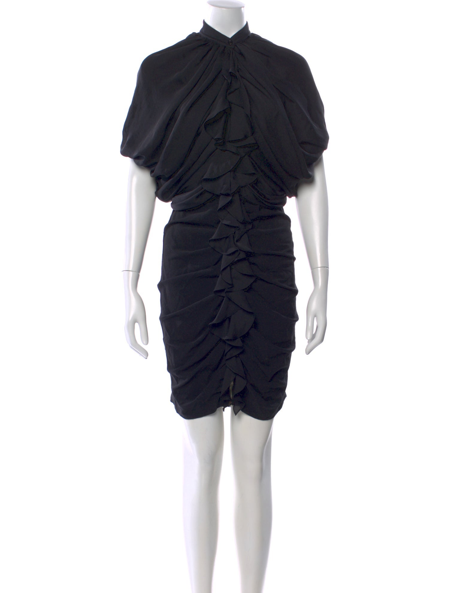 Givenchy Mock Neck Mini Dress