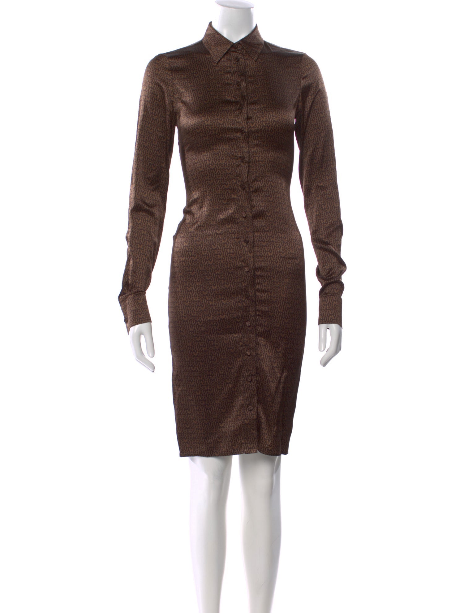 Givenchy Wool Knee-Length Dress