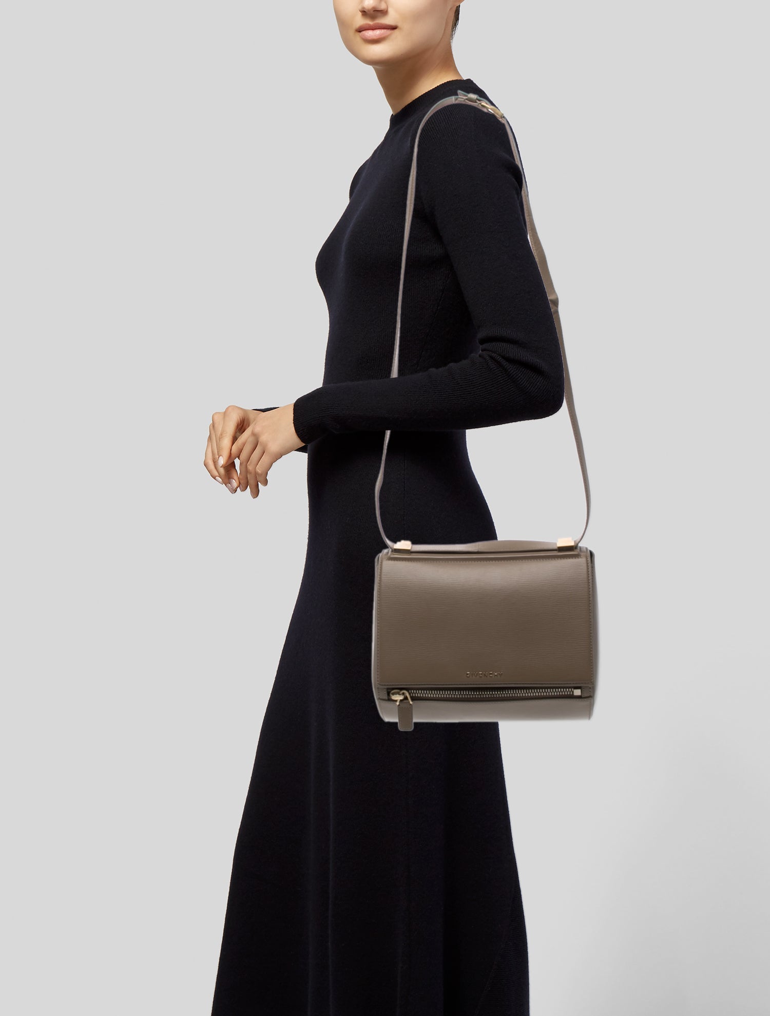 Givenchy Leather Messenger Bag