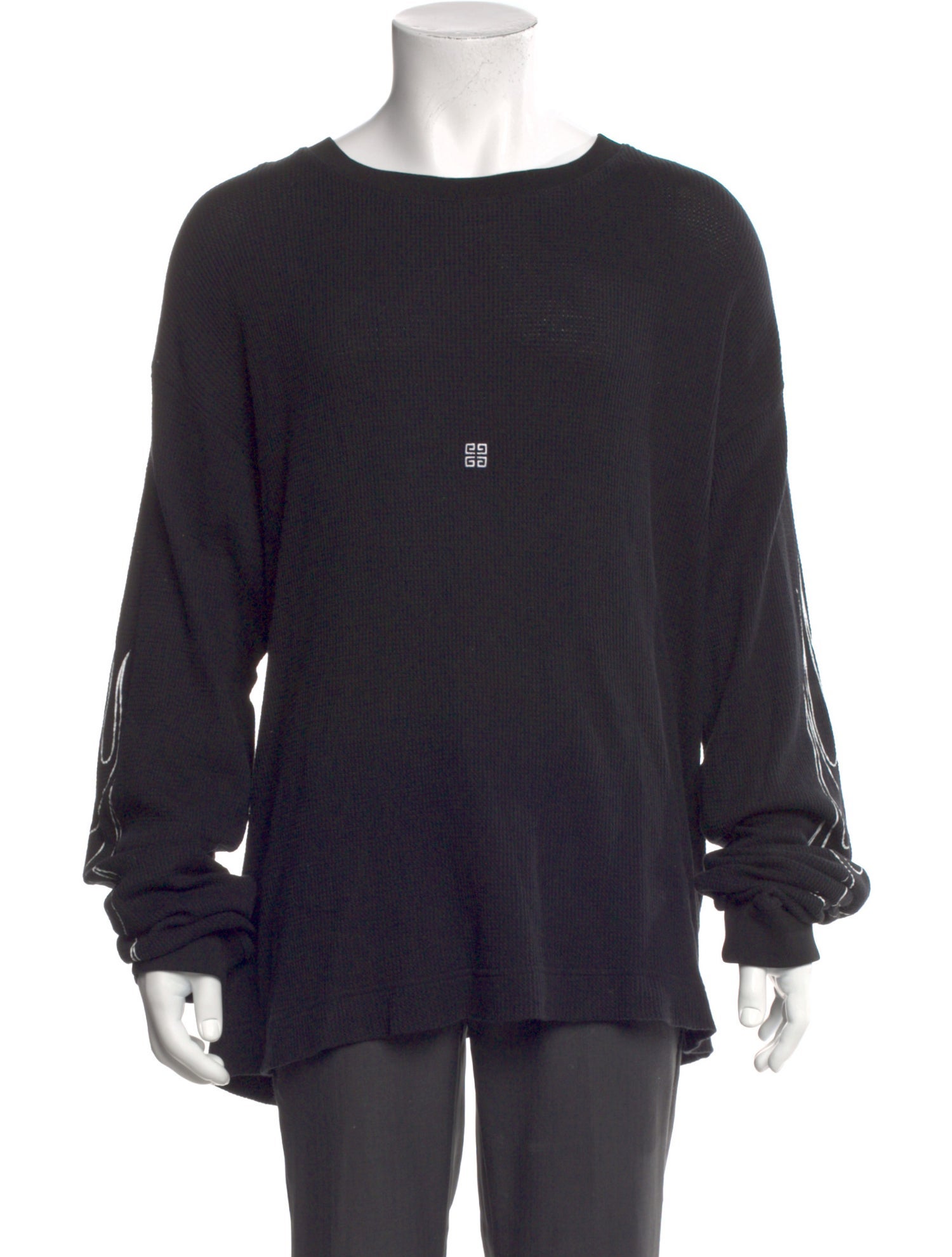 Givenchy Crew Neck Long Sleeve Pullover