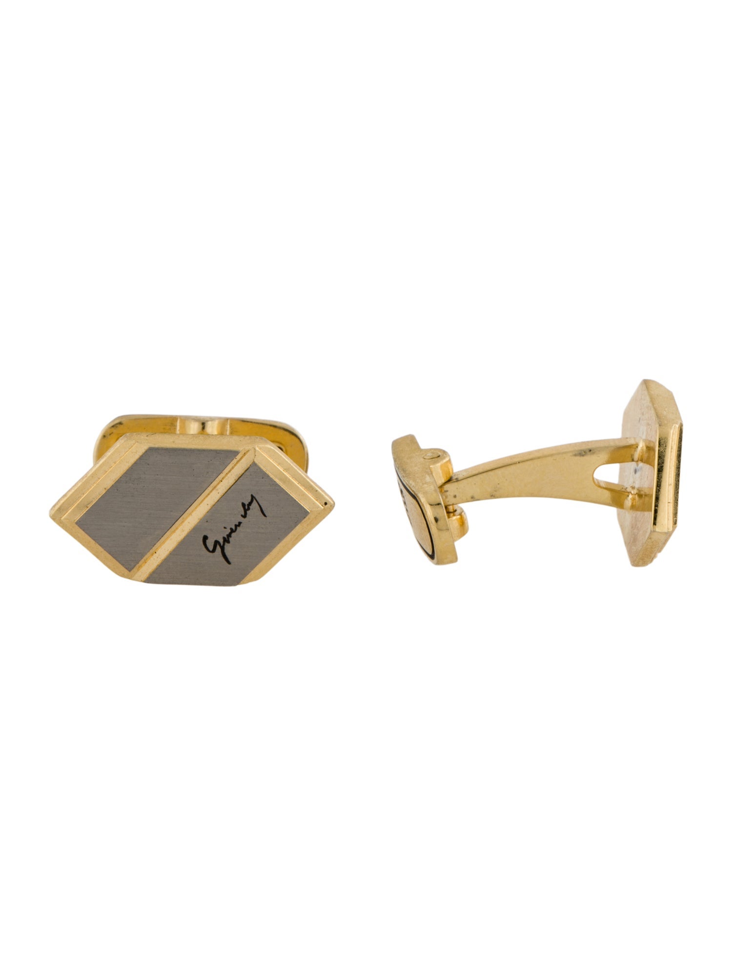 Givenchy Vintage Two-Tone Cufflink